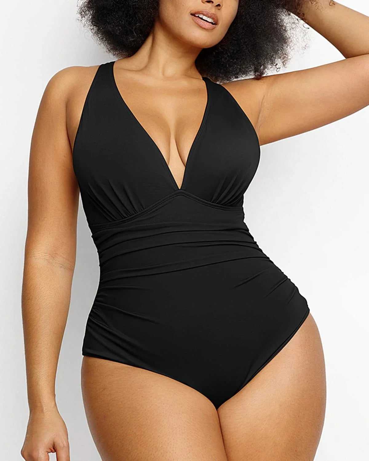 Serene Cove™ | Smart Sculpt Plunge Uitgesneden Zwempak