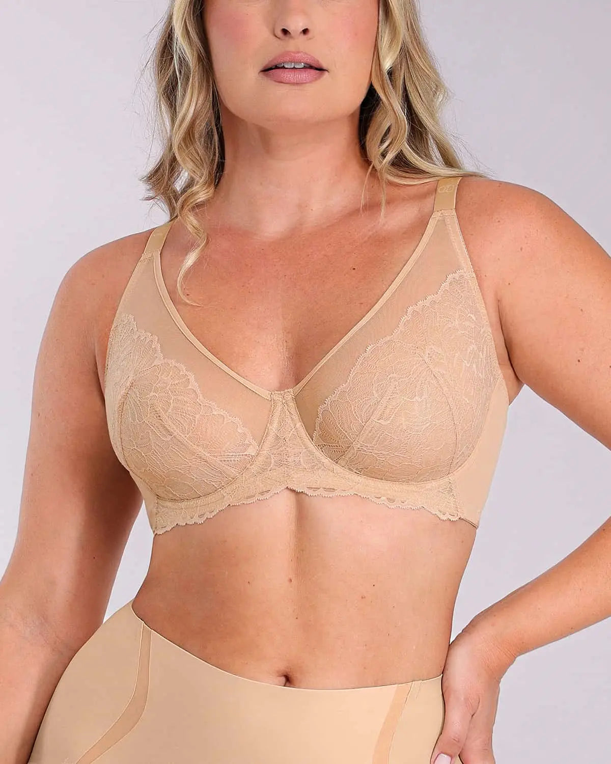 Serene Cove™ | Ondersteunende ongevoerde kanten beugelbh