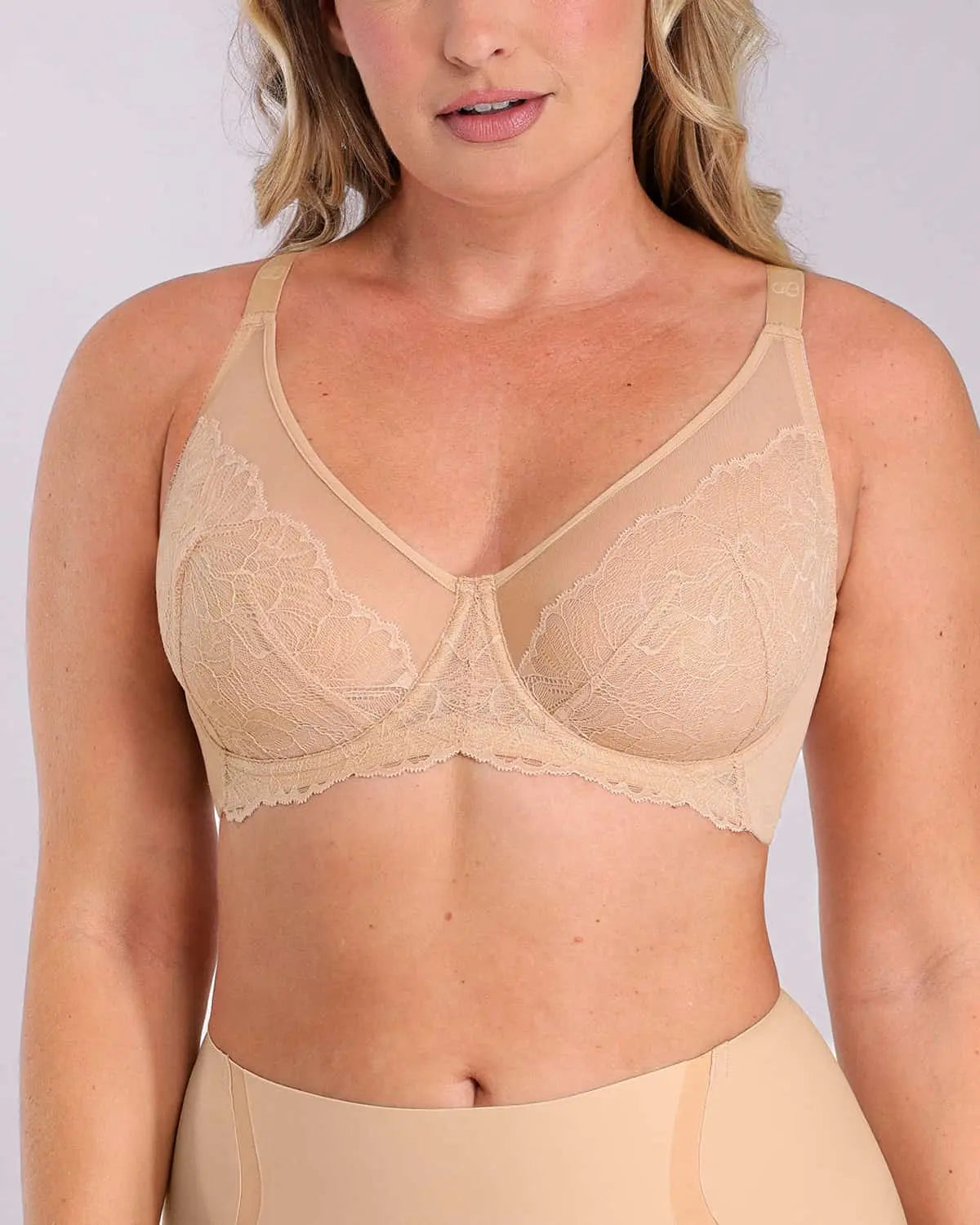 Serene Cove™ | Ondersteunende ongevoerde kanten beugelbh