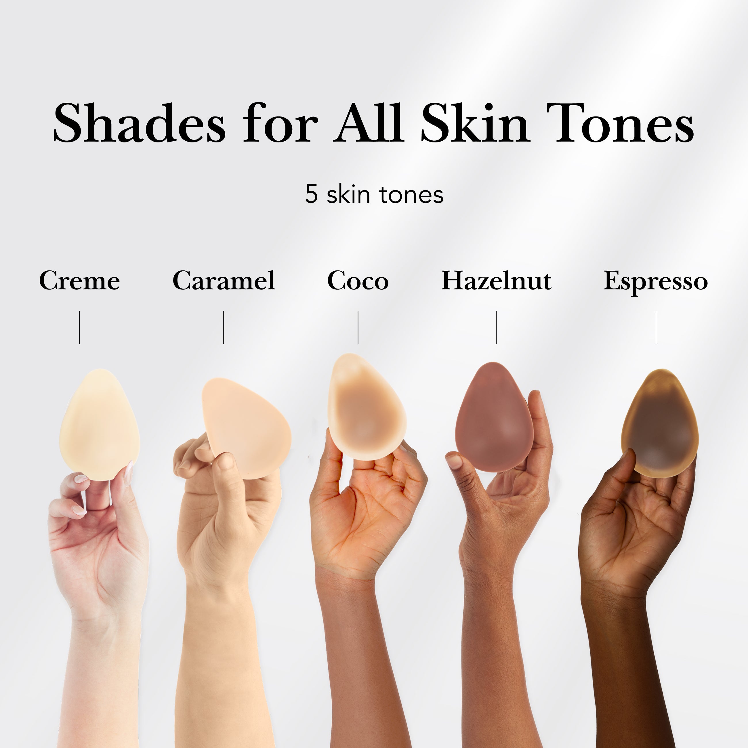 Serene Cove™ | Nippies Skin Teardrop Adhesive Nipple Covers