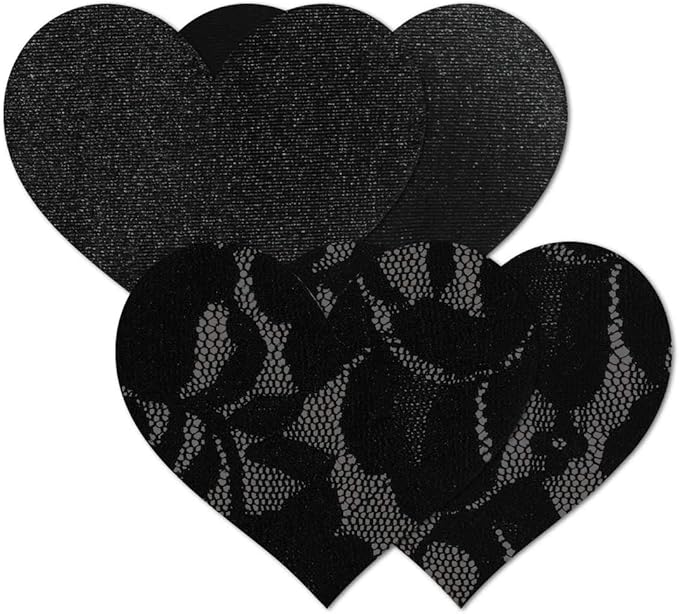 Serene Cove™ | Heart Nipple Covers - Fabric