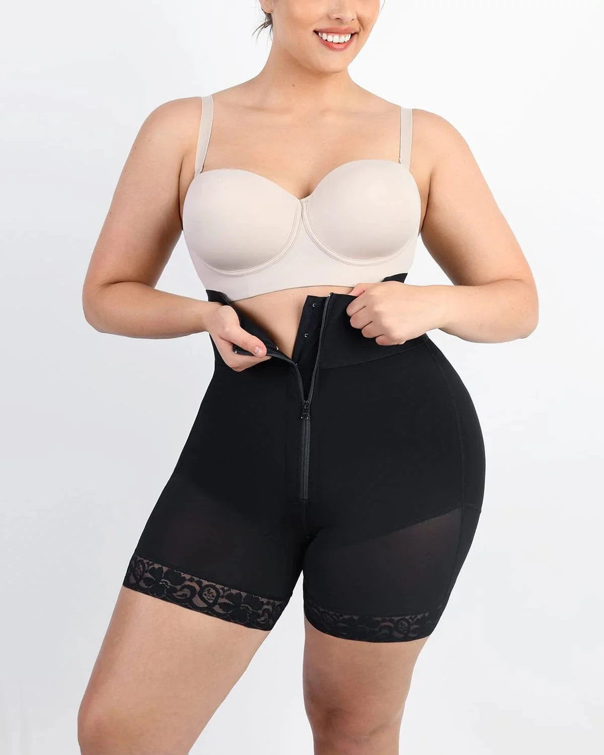 Serene Cove™ | AirSlim® Boned Sculpt High Waist Shorts