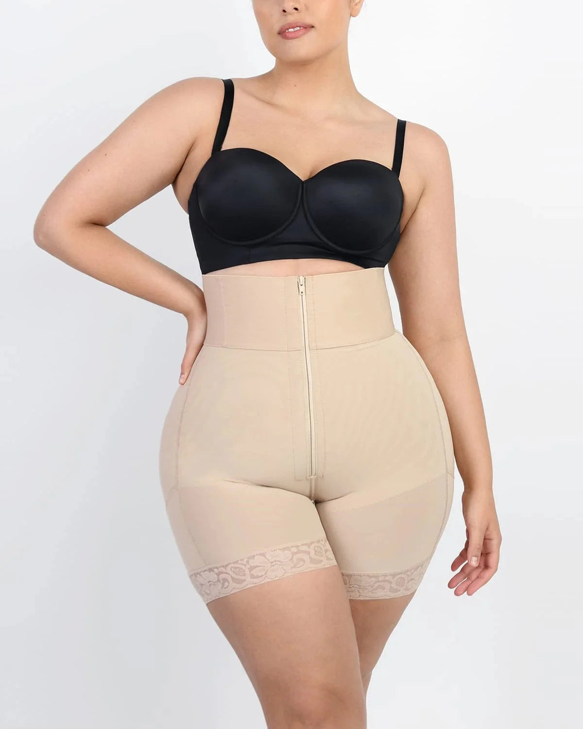 Serene Cove™ | AirSlim® Boned Sculpt High Waist Shorts
