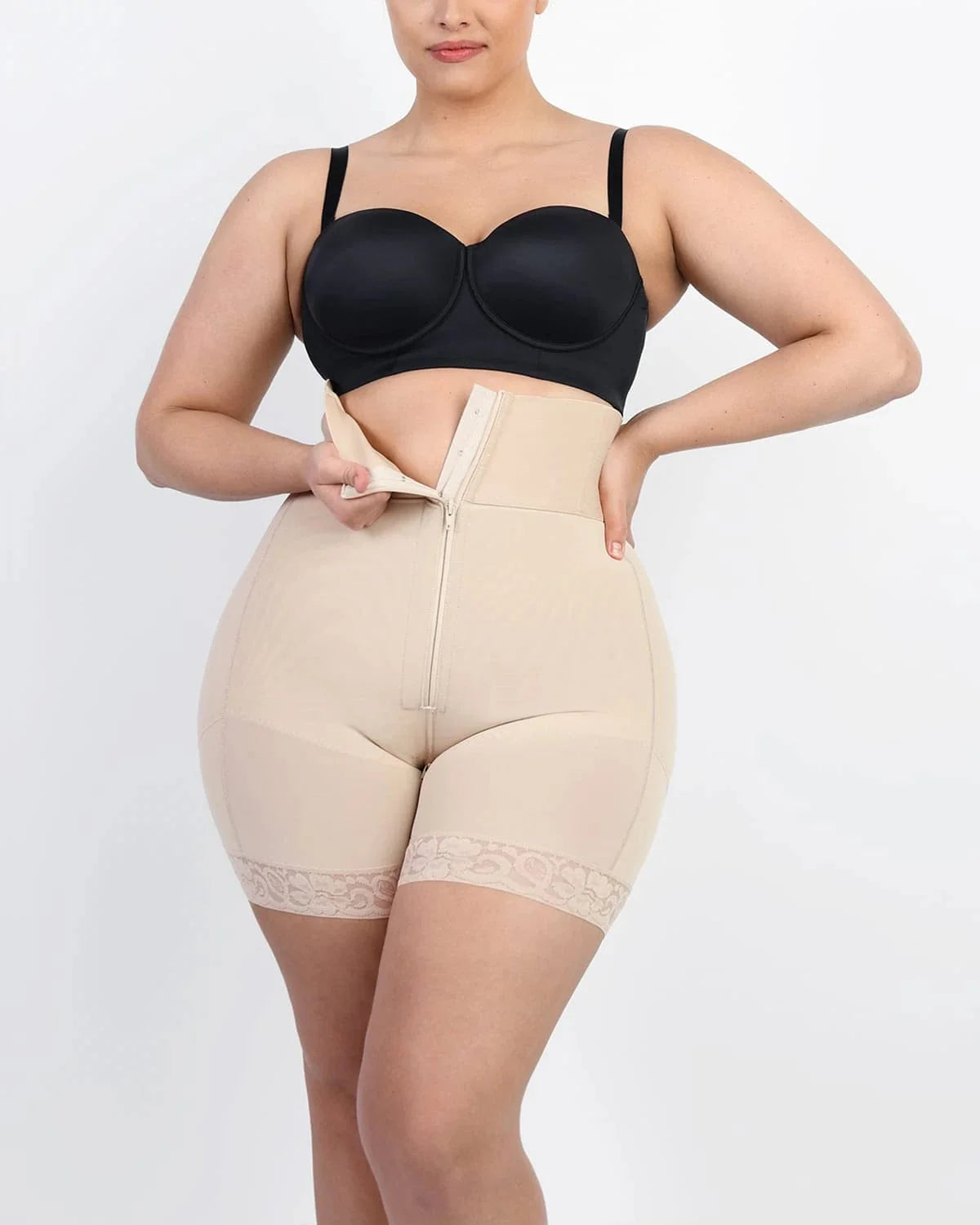 Serene Cove™ | AirSlim® Boned Sculpt High Waist Shorts