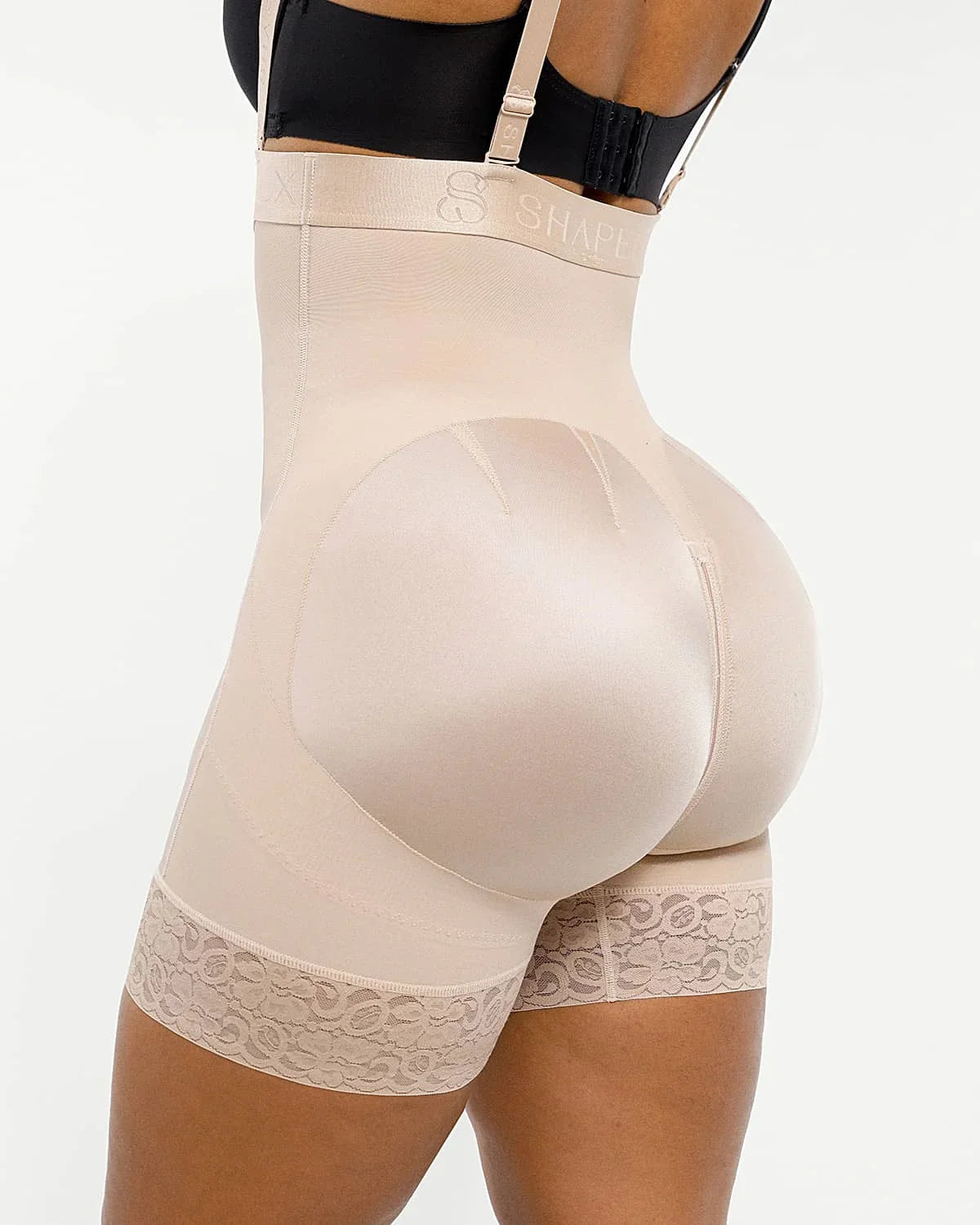 Serene Cove™ | AirSlim® Firm Tummy Compression Bodysuit Shaper With Butt Lifter