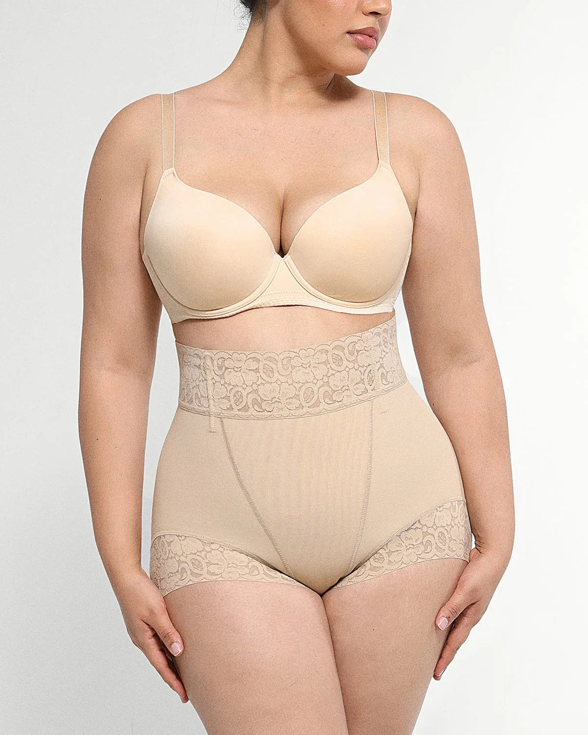 Serene Cove™ | AirSlim® Mid-Rise Butt-Lifting Shaper Panty