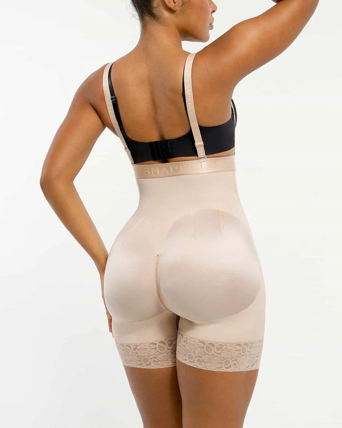 Serene Cove™ | AirSlim® Firm Tummy Compression Bodysuit Shaper With Butt Lifter