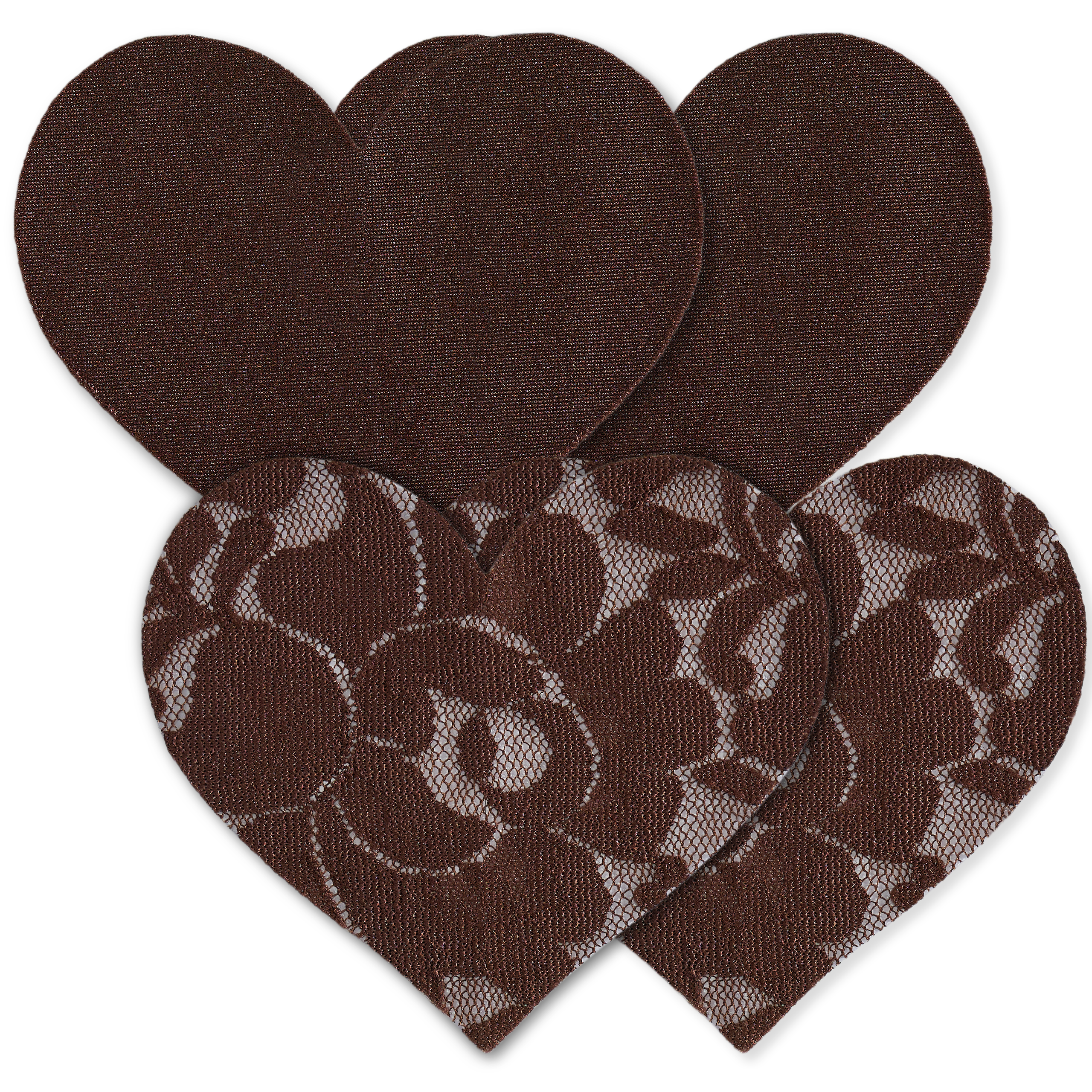 Serene Cove™ | Heart Nipple Covers - Fabric
