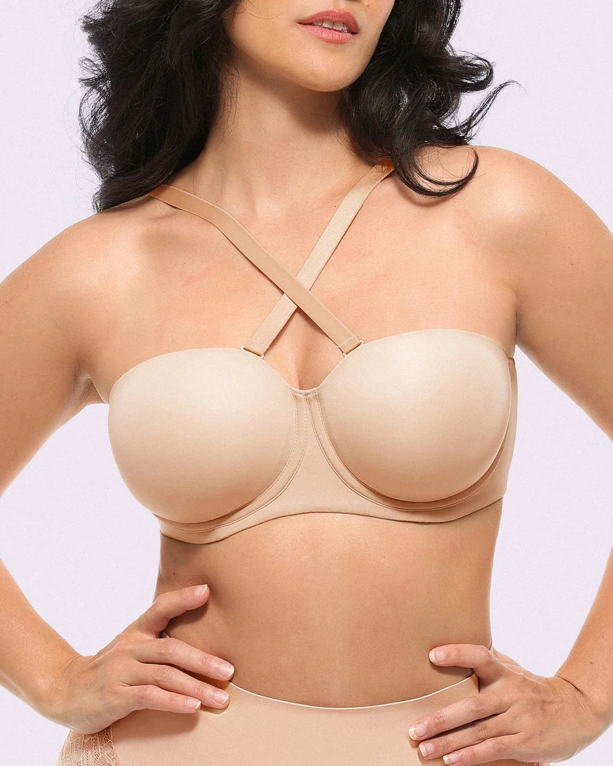 Serene Cove™ | Verstelbare Strapless Push Up BH