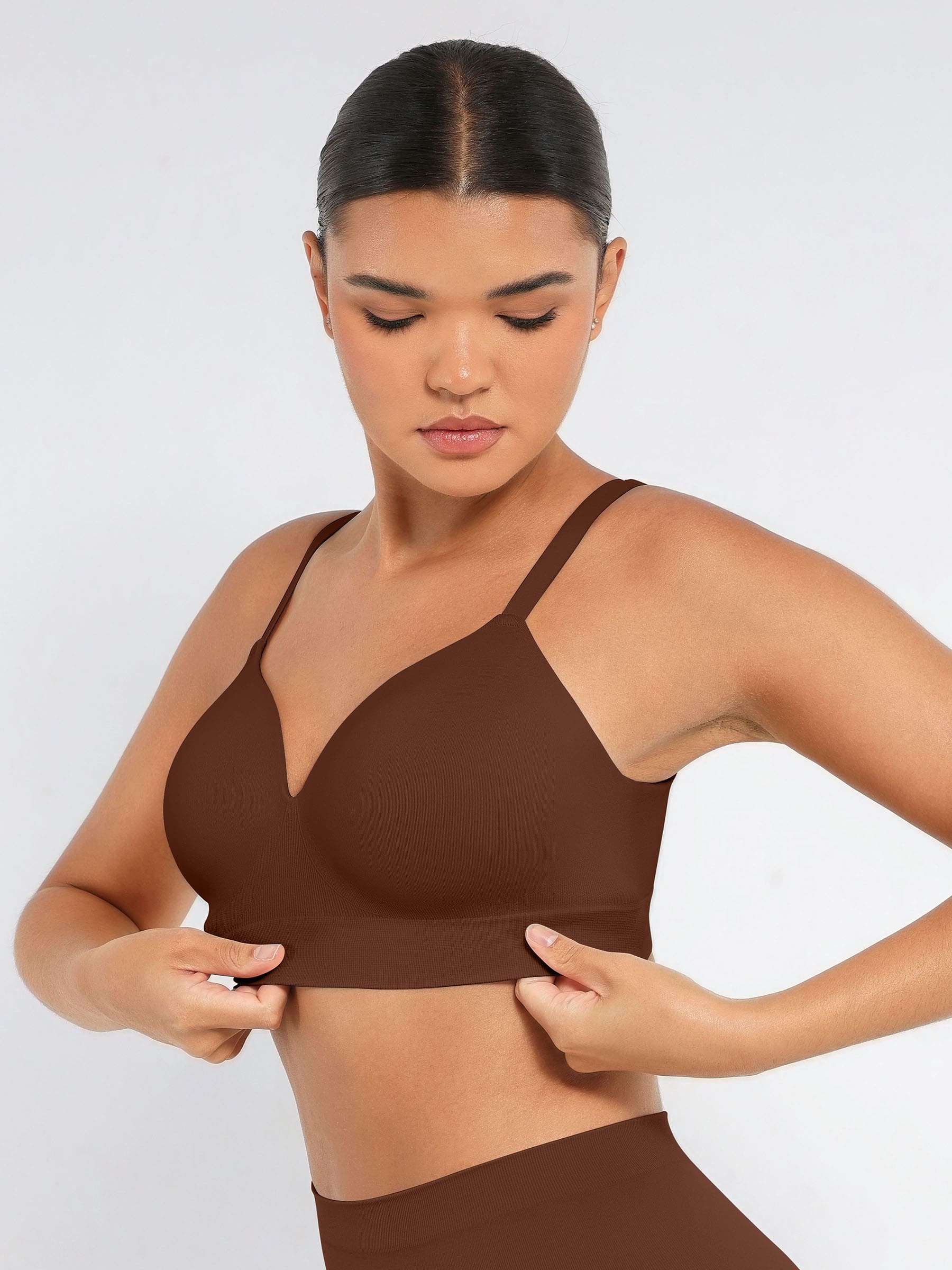 Serene Cove™ | Draadloze Push-Up Naadloze Comfort Volledige Dekking Bh