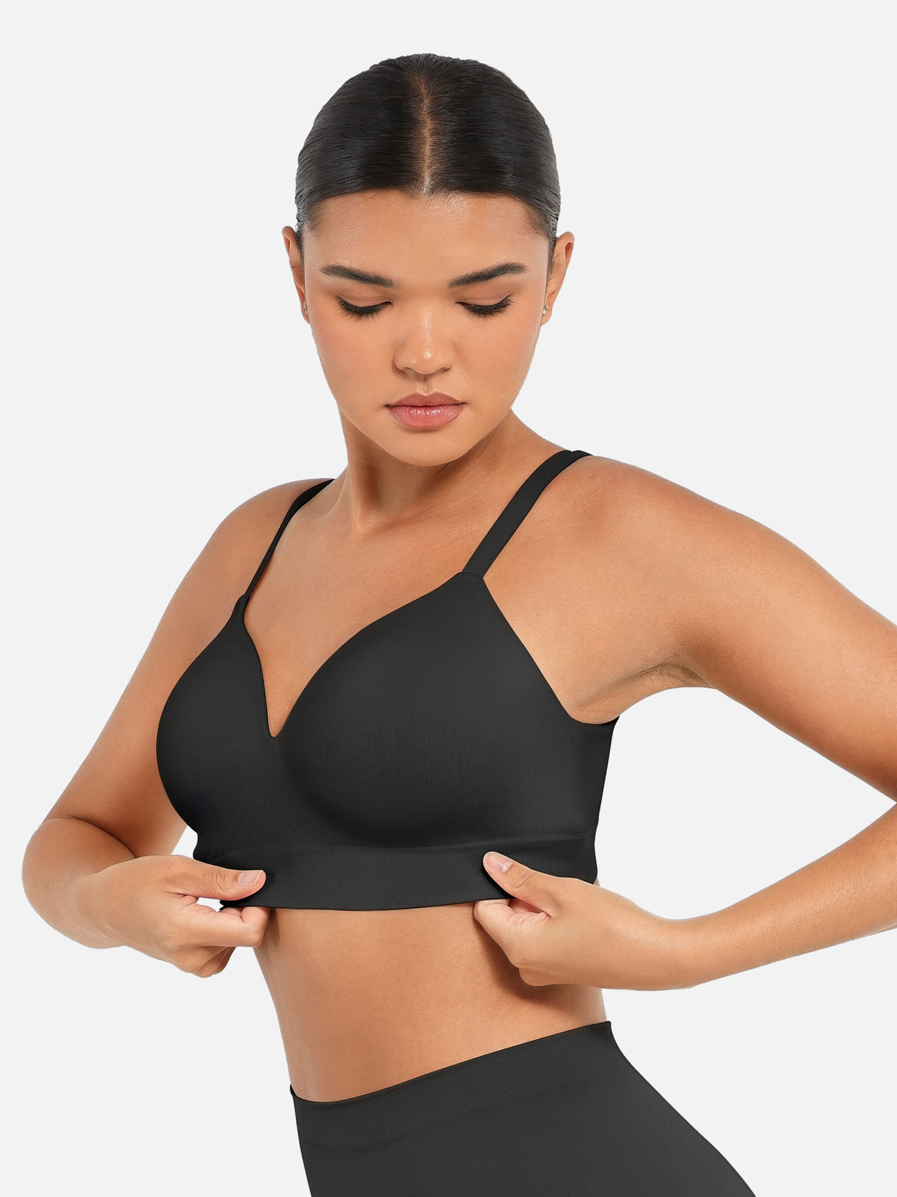 Serene Cove™ | Draadloze Push-Up Naadloze Comfort Volledige Dekking Bh