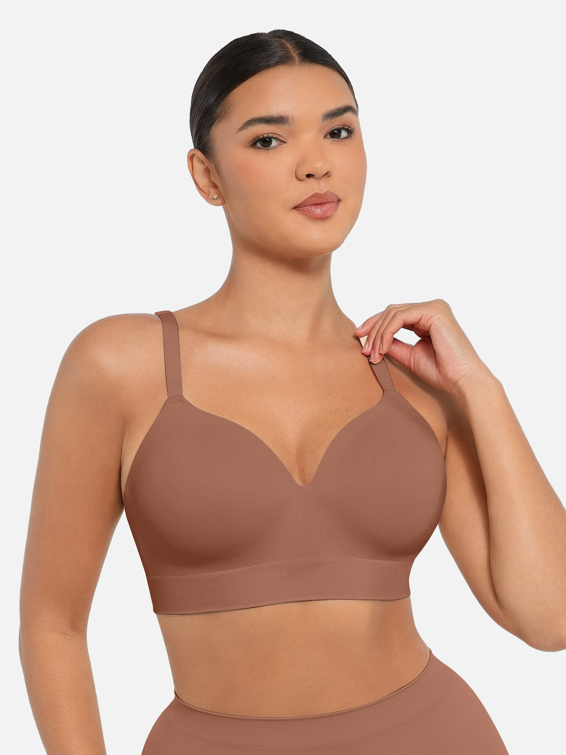Serene Cove™ | Draadloze Push-Up Naadloze Comfort Volledige Dekking Bh
