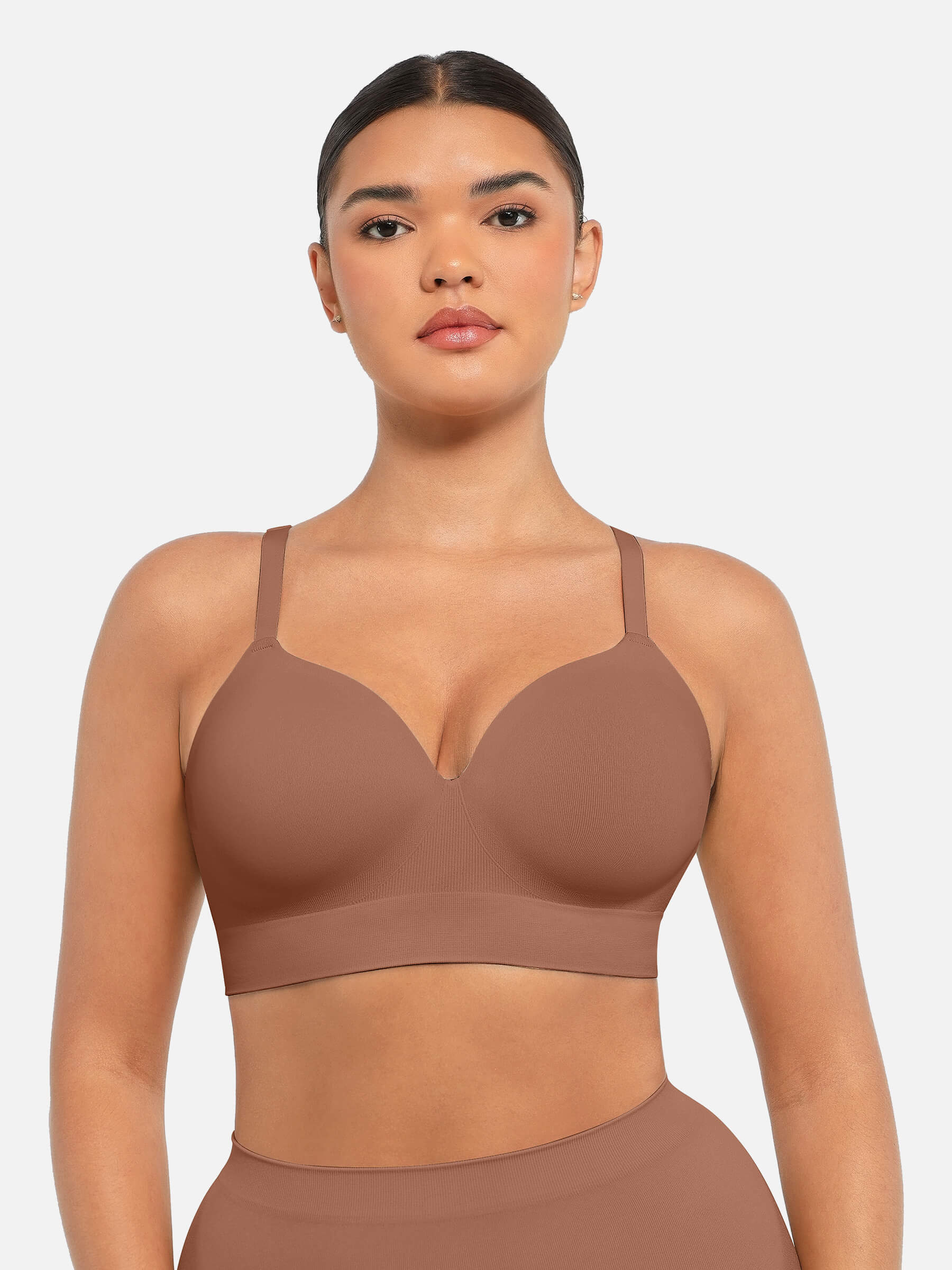 Serene Cove™ | Draadloze Push-Up Naadloze Comfort Volledige Dekking Bh