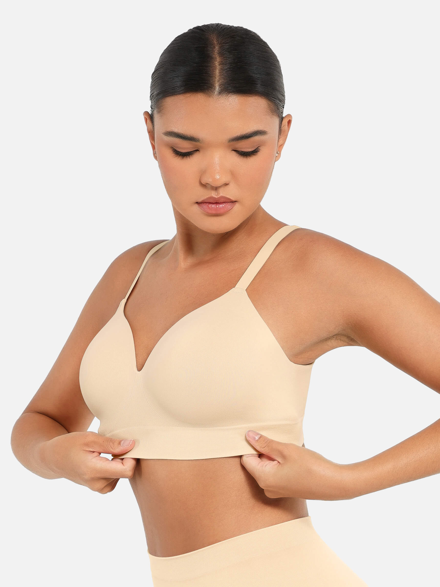 Serene Cove™ | Draadloze Push-Up Naadloze Comfort Volledige Dekking Bh