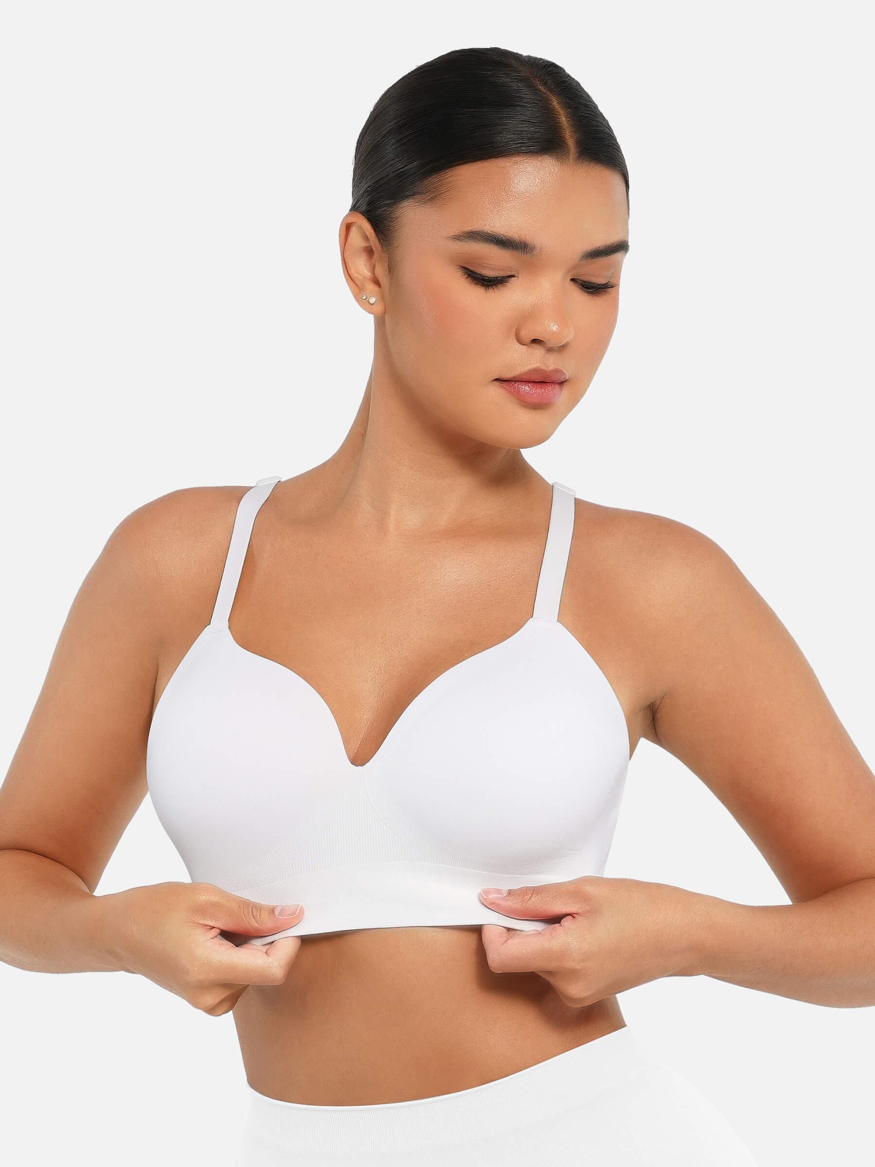 Serene Cove™ | Draadloze Push-Up Naadloze Comfort Volledige Dekking Bh