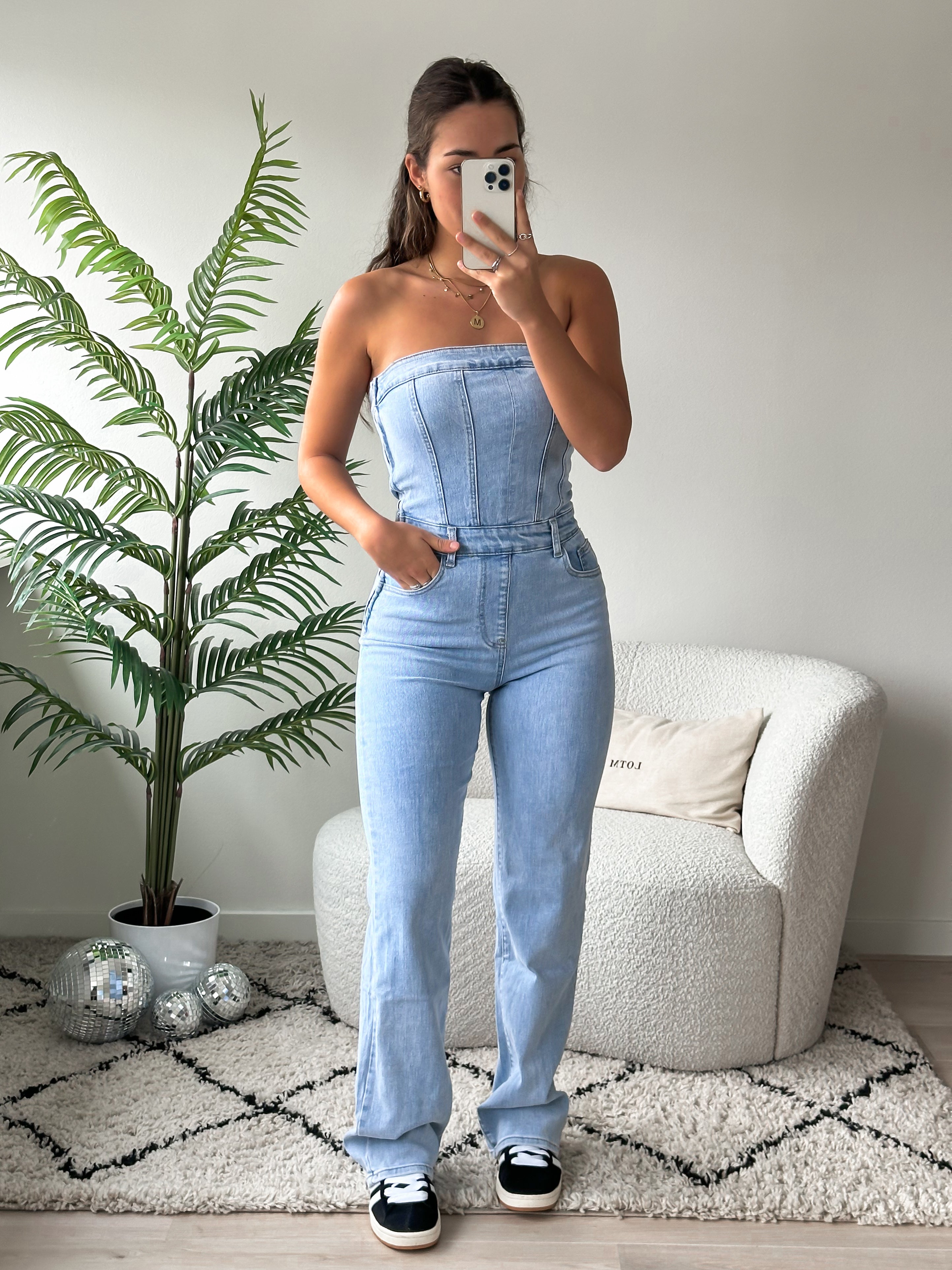 Serene Cove™ | Stretch - Joy jumpsuit light denim