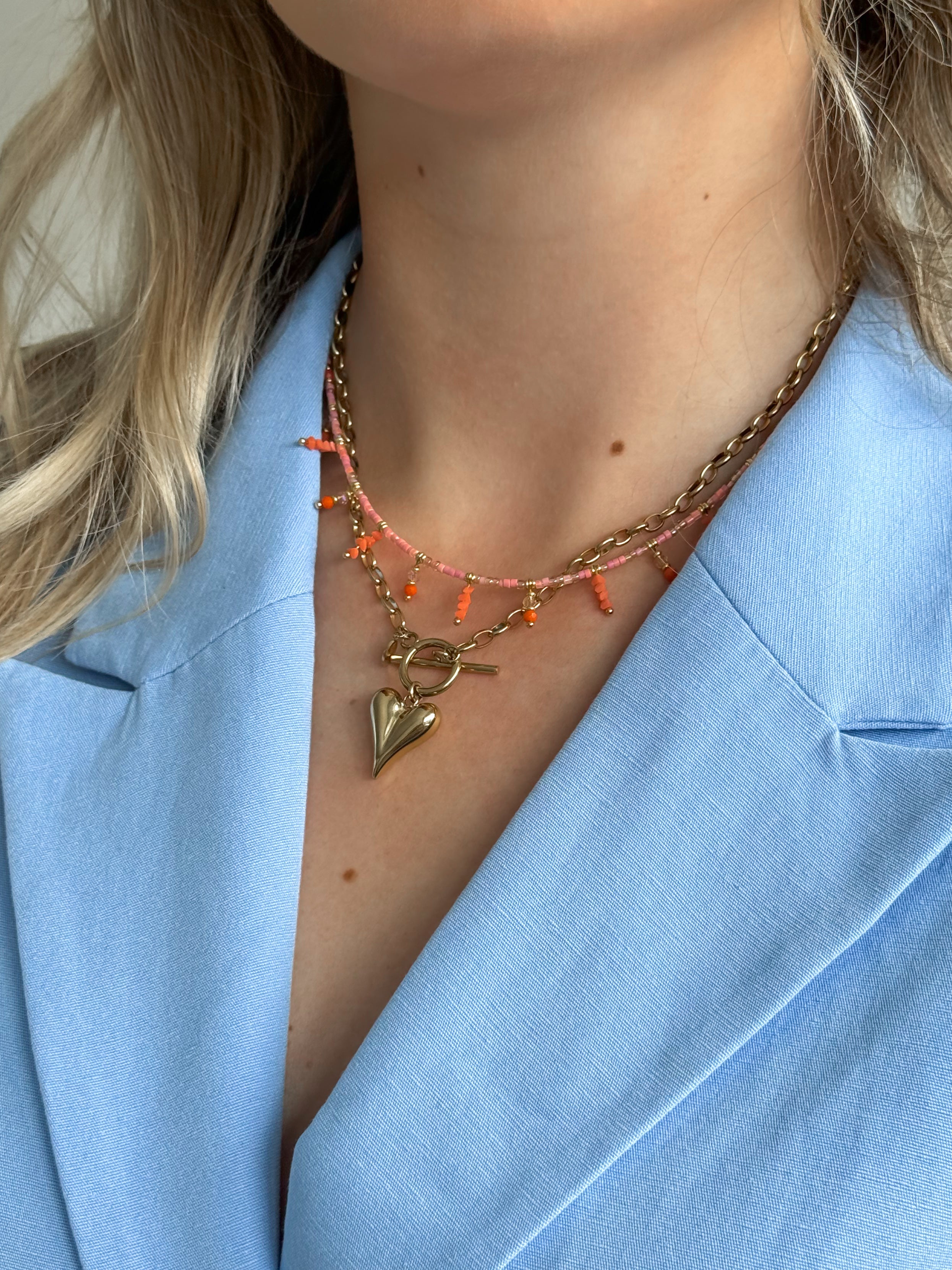 Serene Cove™ | Nina necklace pink