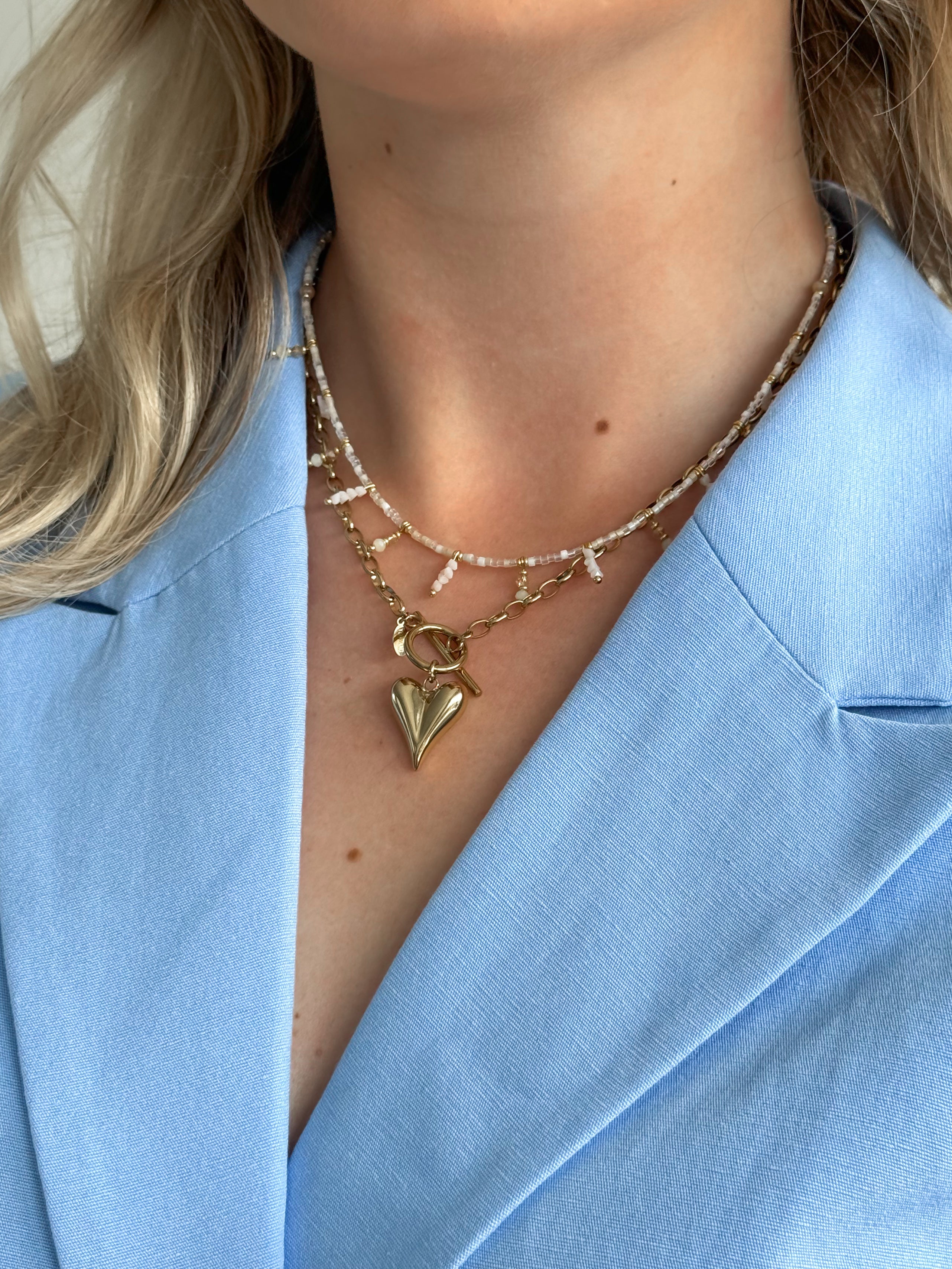 Serene Cove™ | Nina necklace white