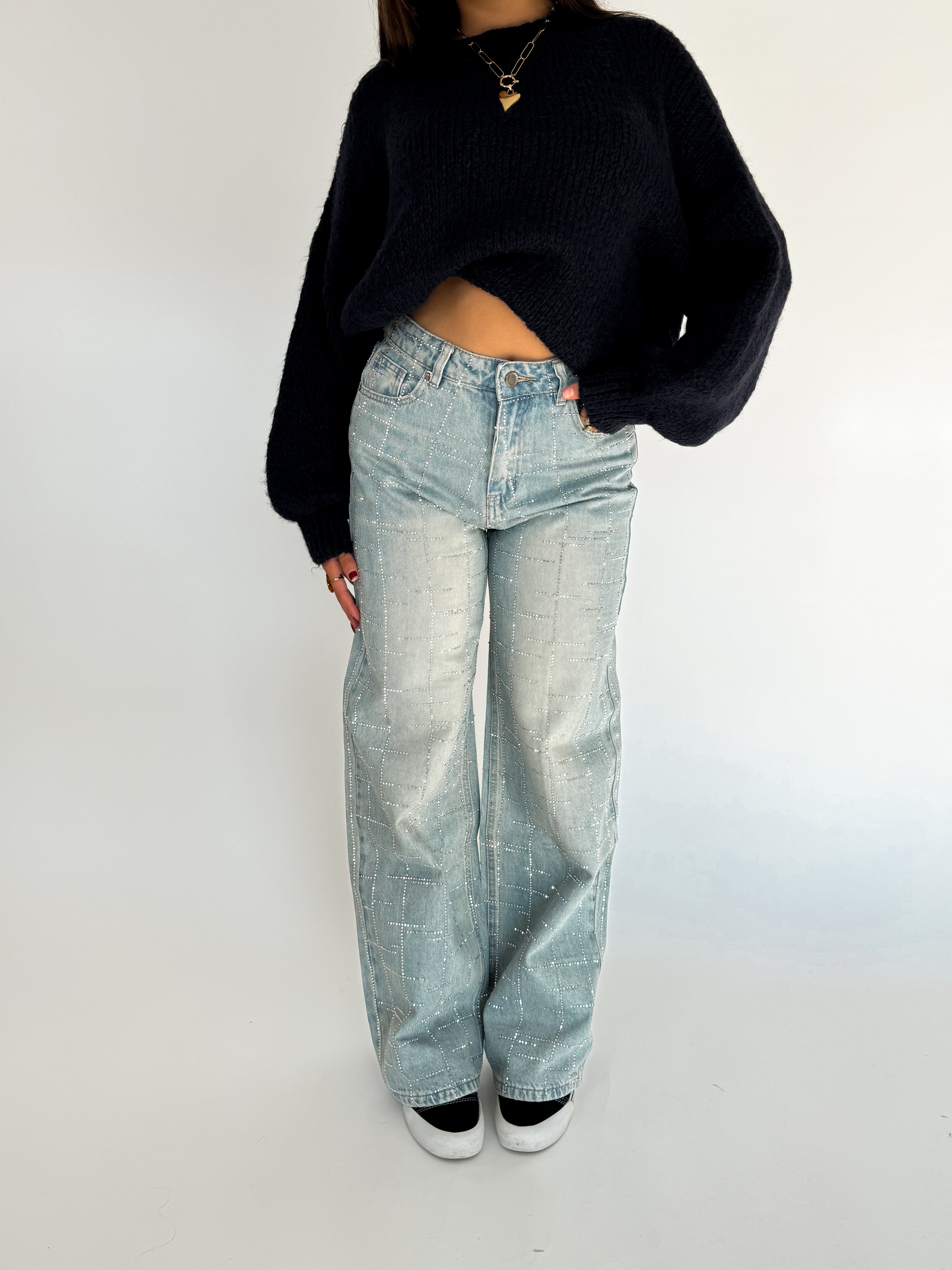 Serene Cove™ | Julia wide jeans washed denim