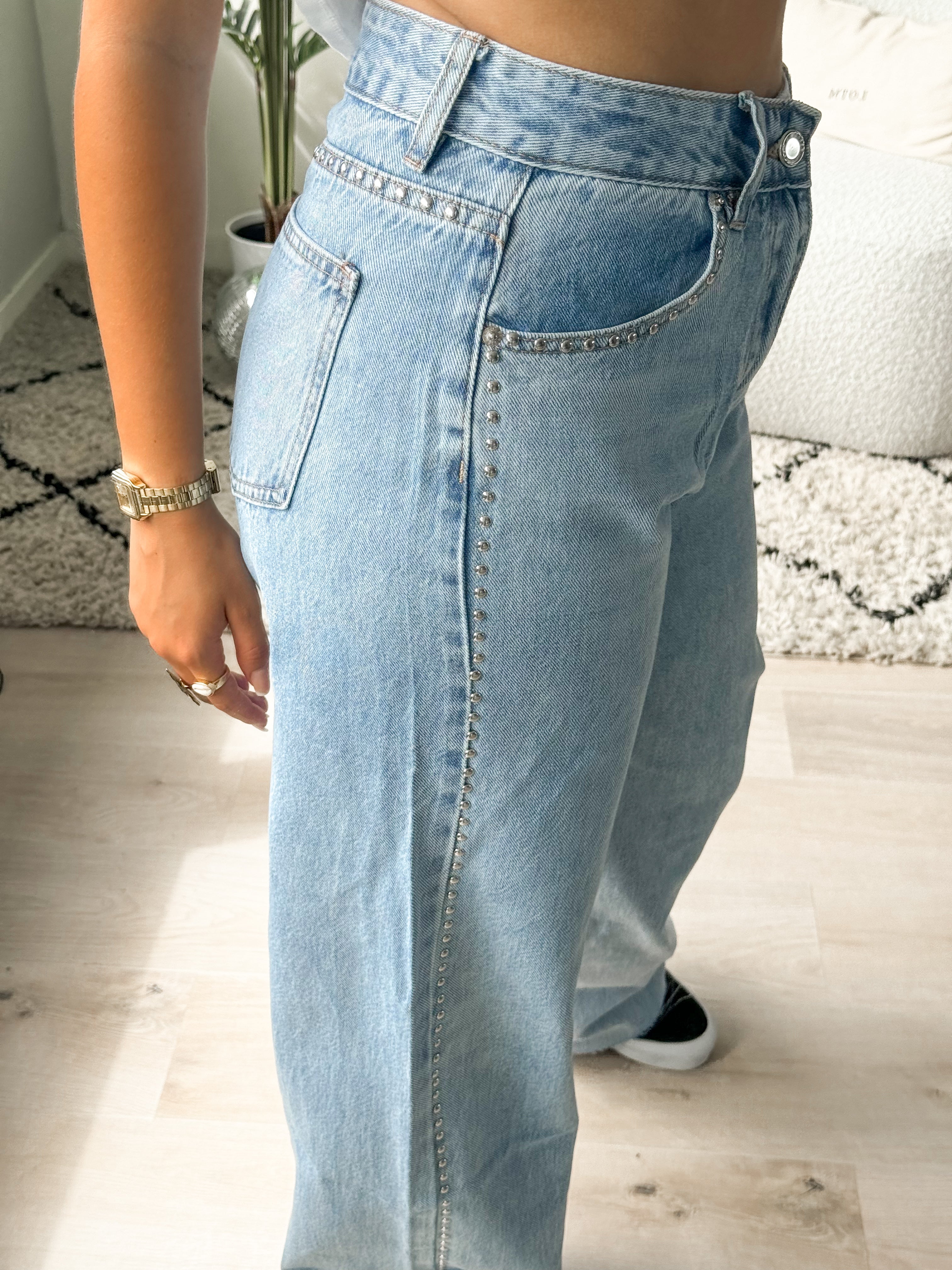 Serene Cove™ | Sanne wide jeans light denim