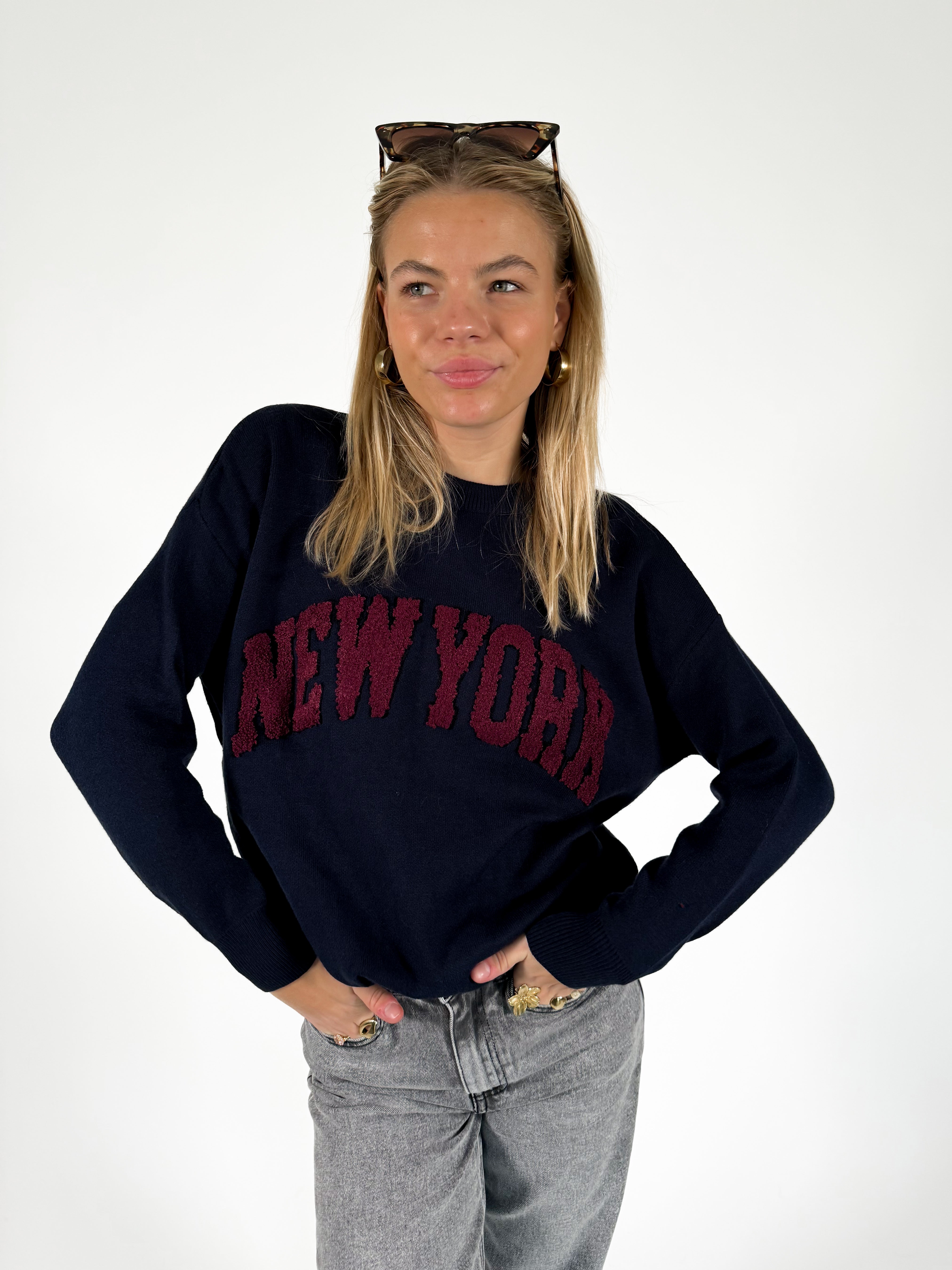 Serene Cove™ | Lieke knit navy blue