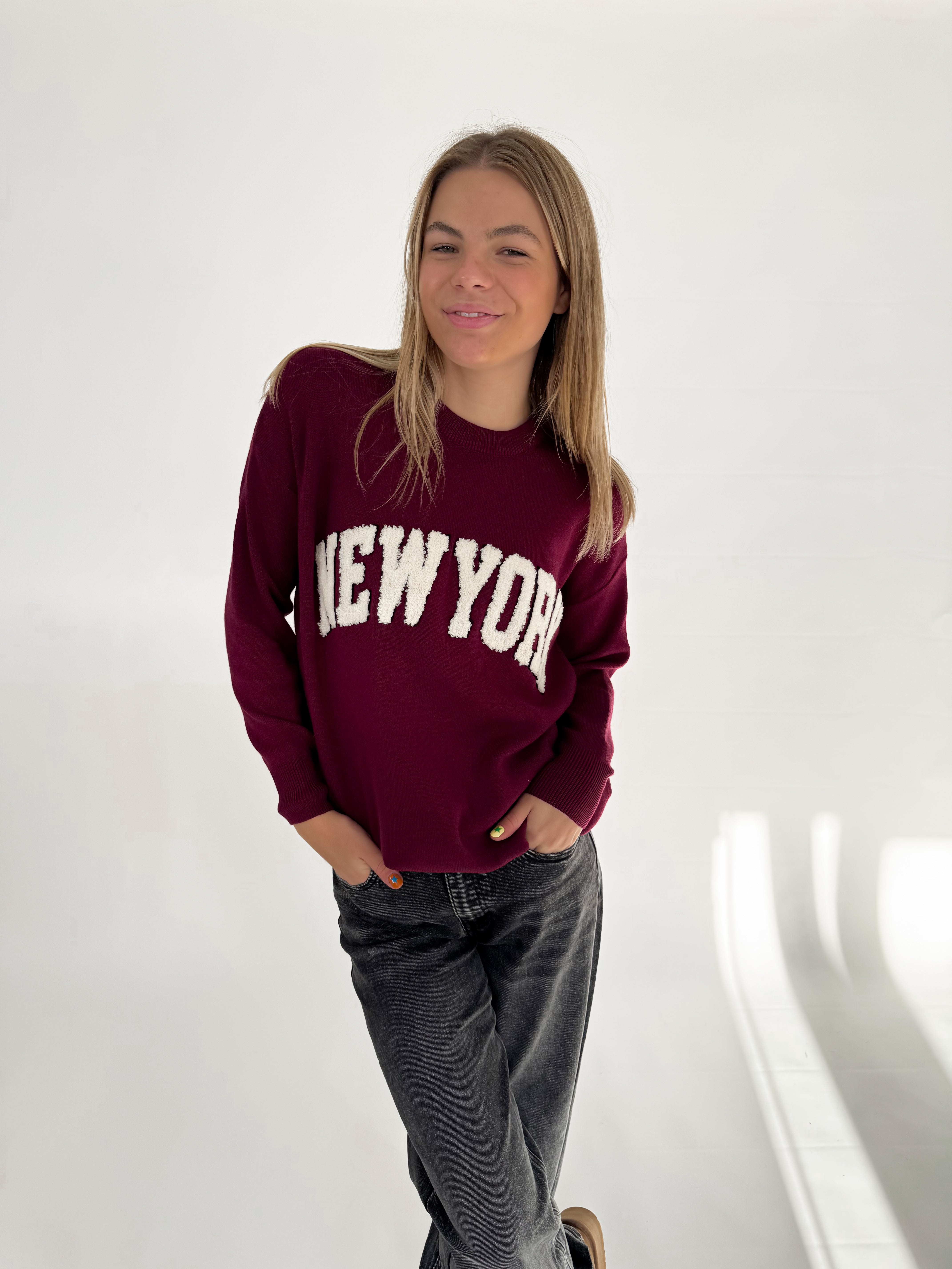 Serene Cove™ | Lieke knit bordeaux