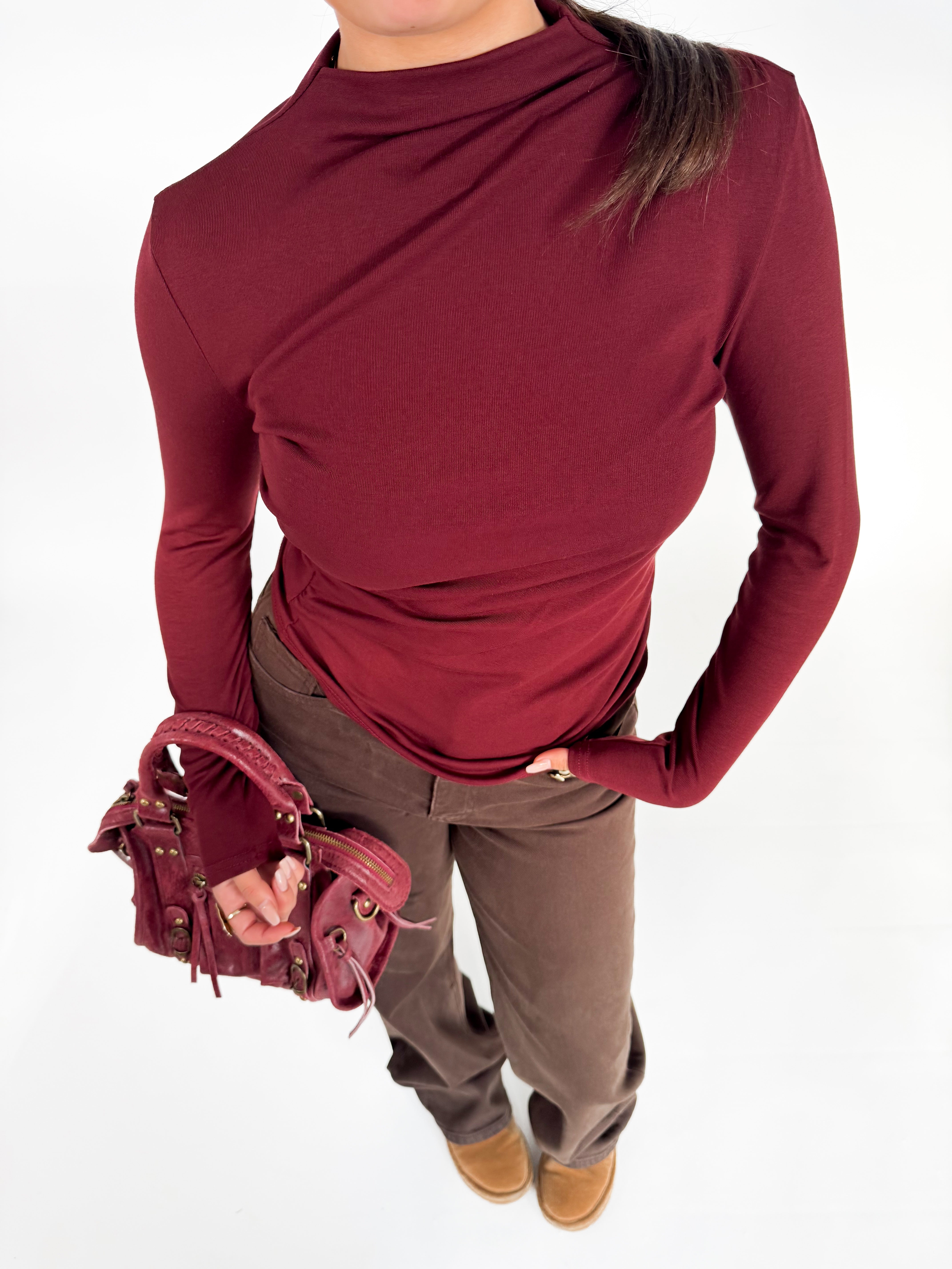 Serene Cove™ | Joyce top bordeaux