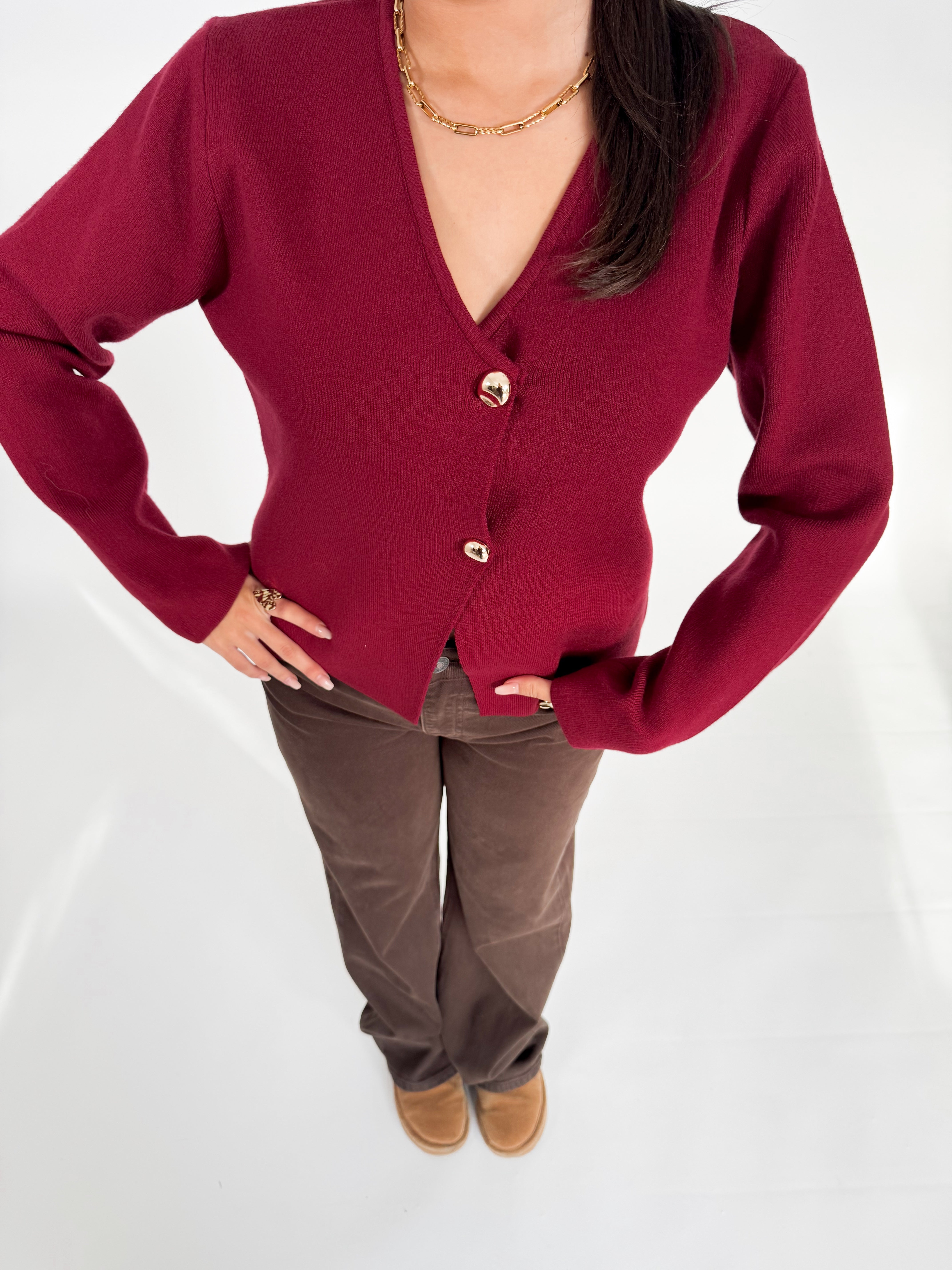 Serene Cove™ | Louise knit bordeaux