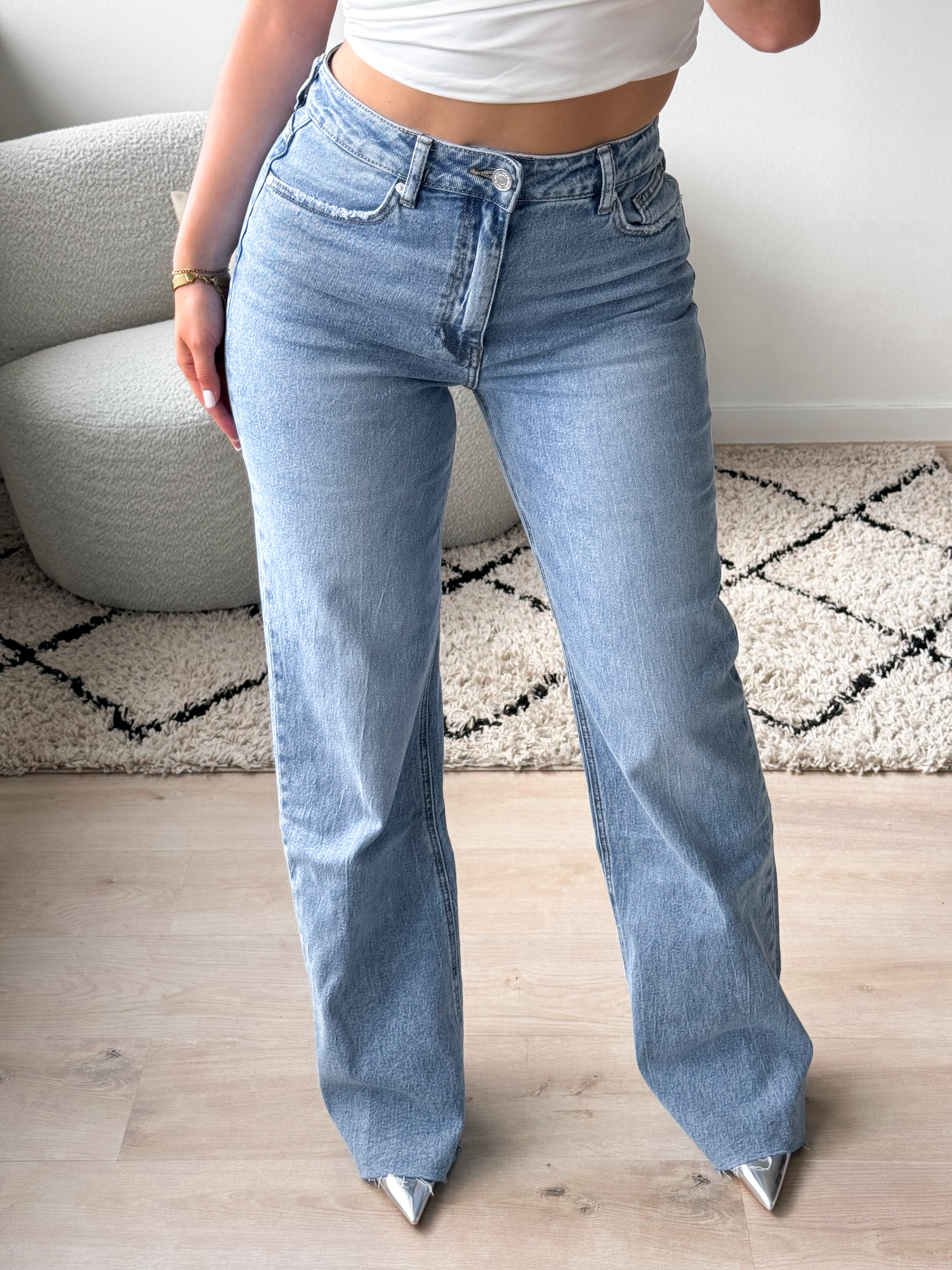 Serene Cove™ | Tall - Stretch - Ayla wide jeans light denim
