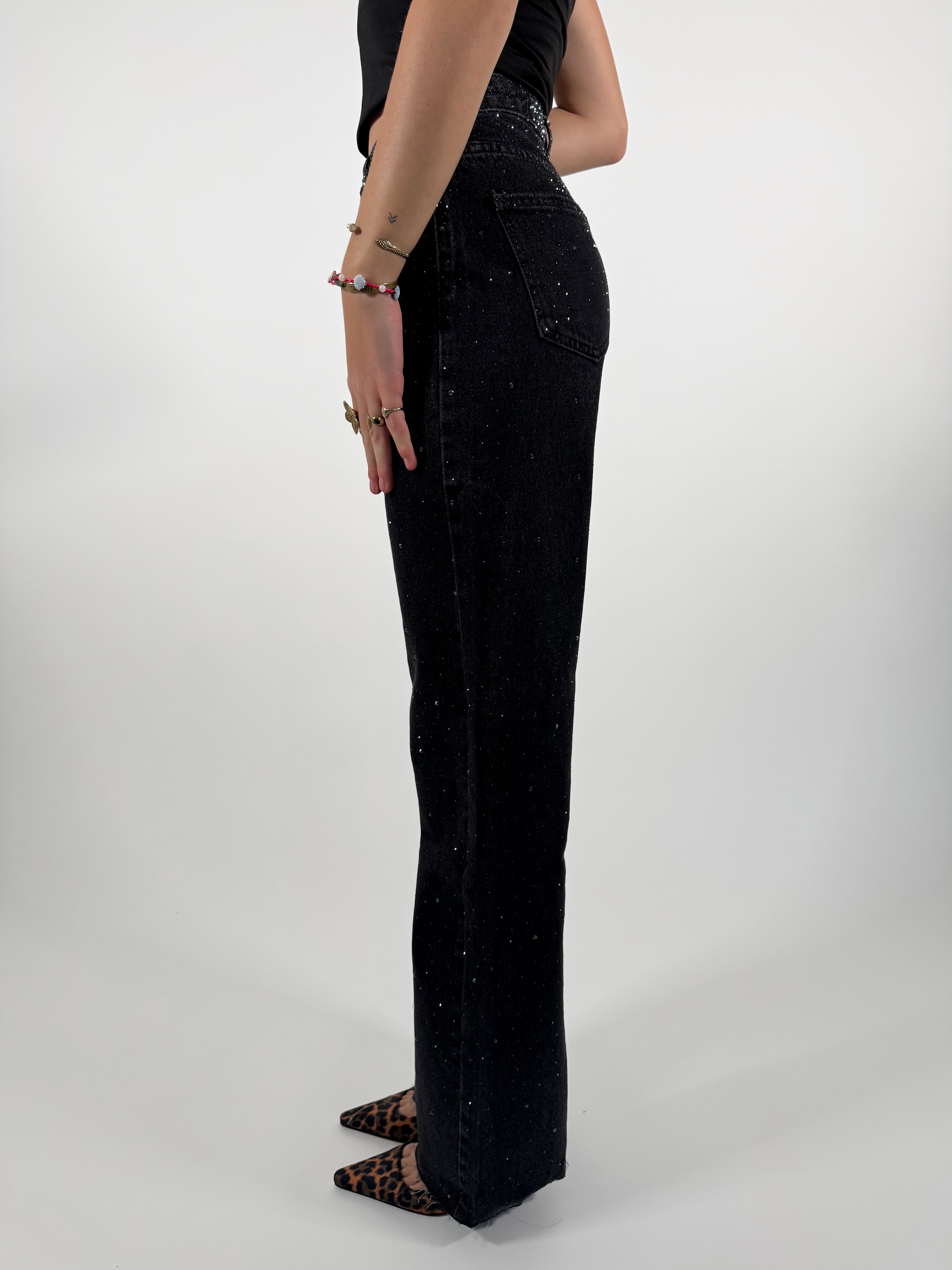 Serene Cove™ | Riley wide jeans black