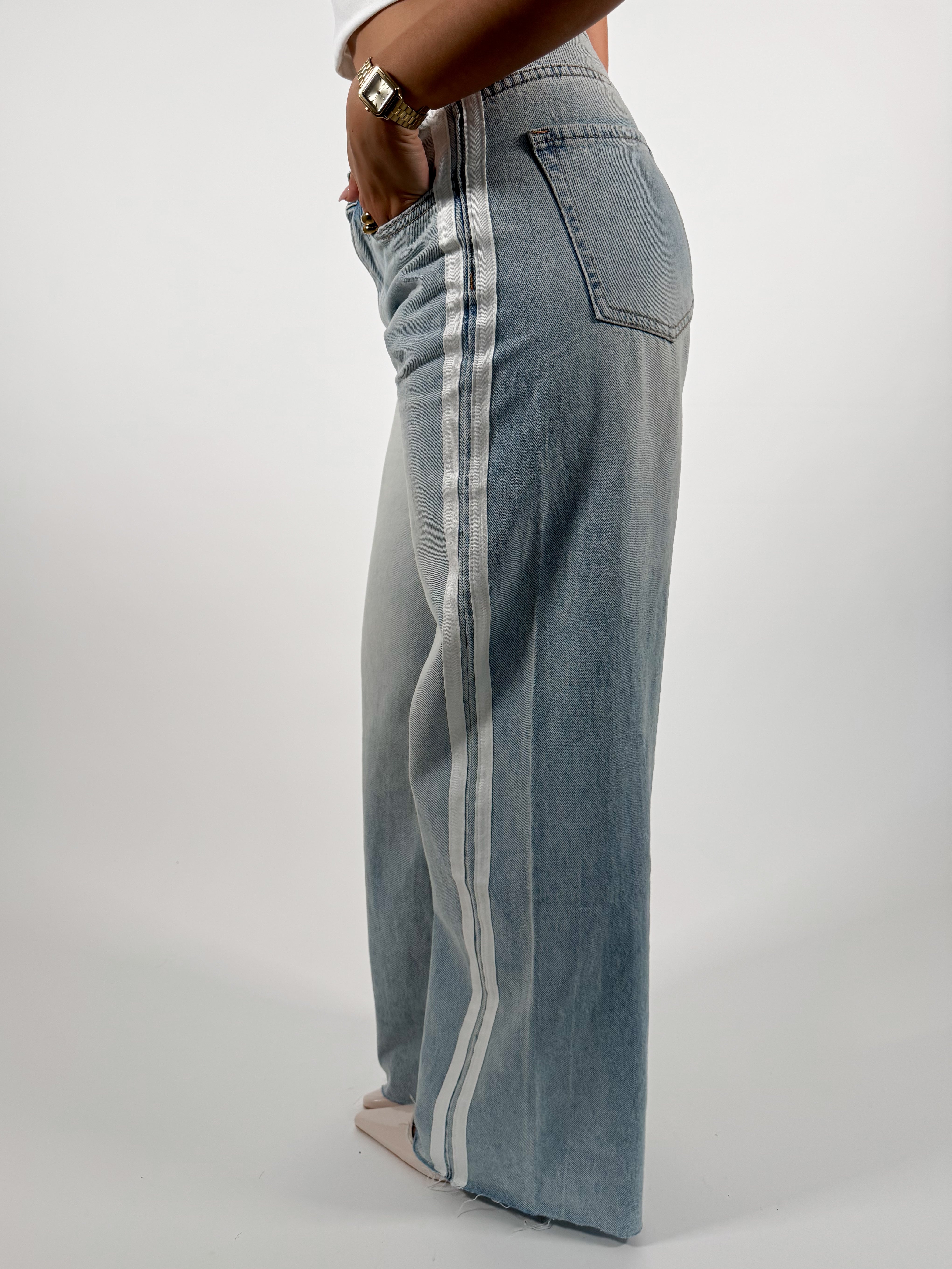 Serene Cove™ | Lina wide jeans light denim