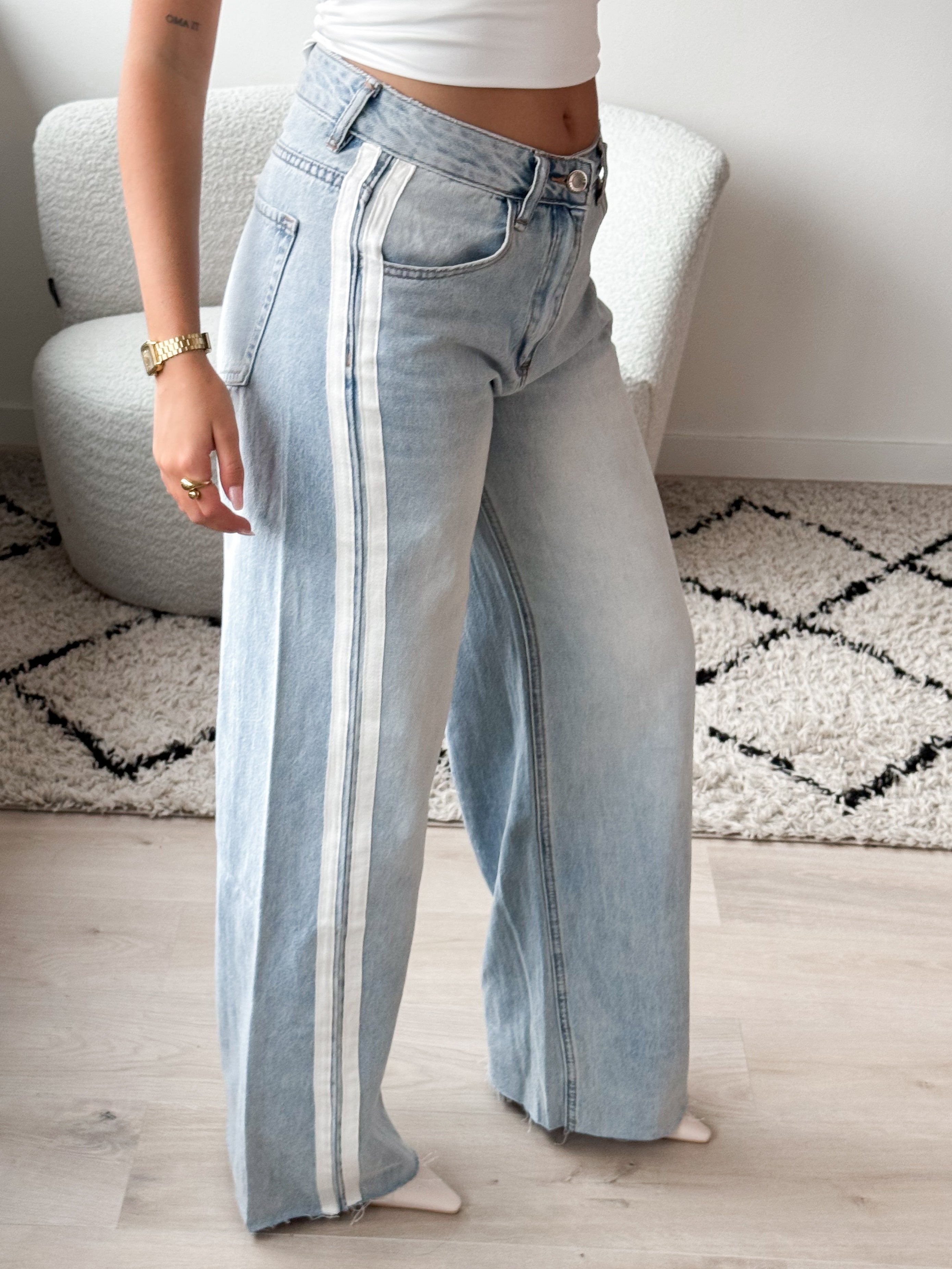 Serene Cove™ | Lina wide jeans light denim