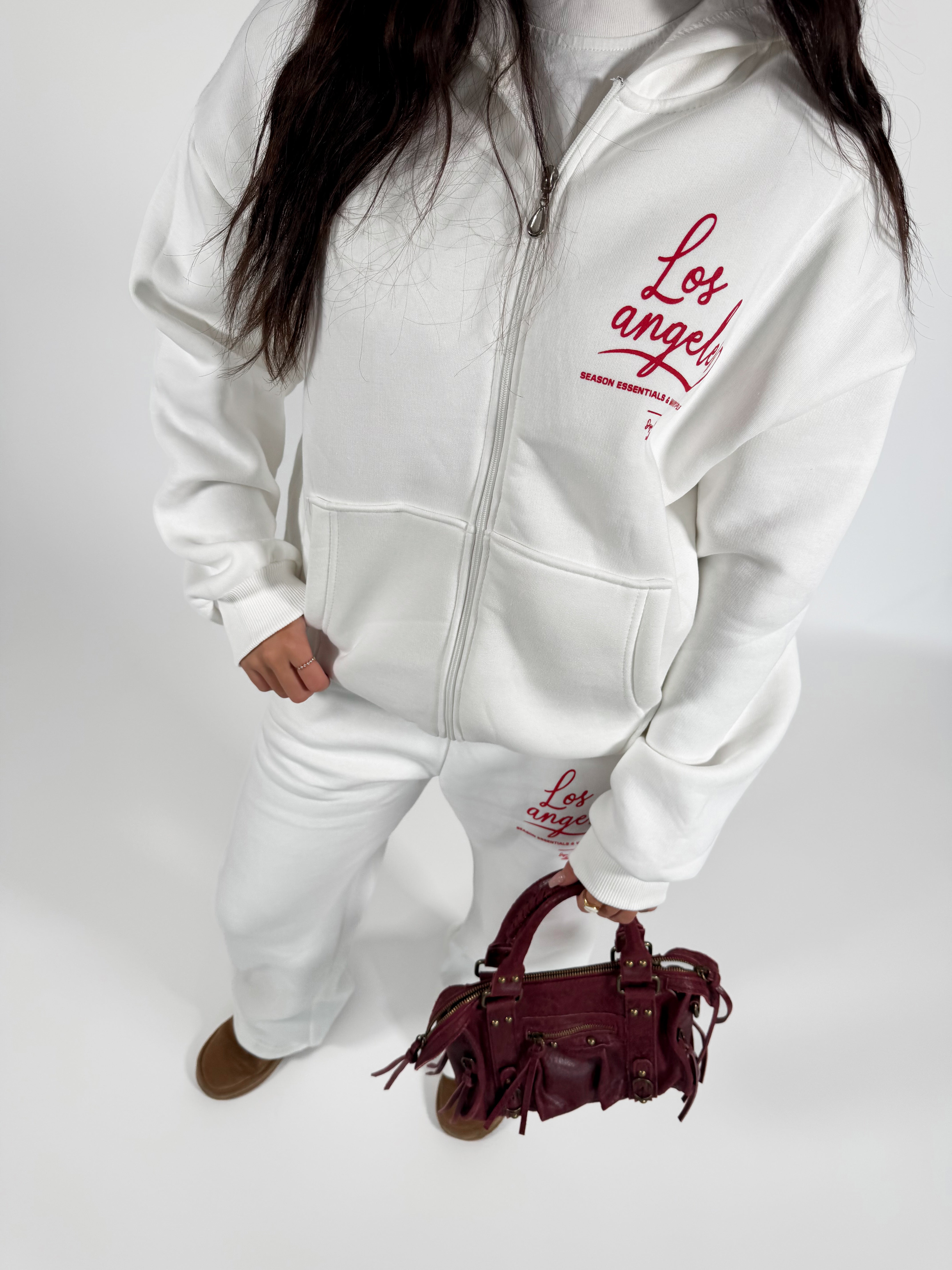 Serene Cove™ | Kaya jogger set white