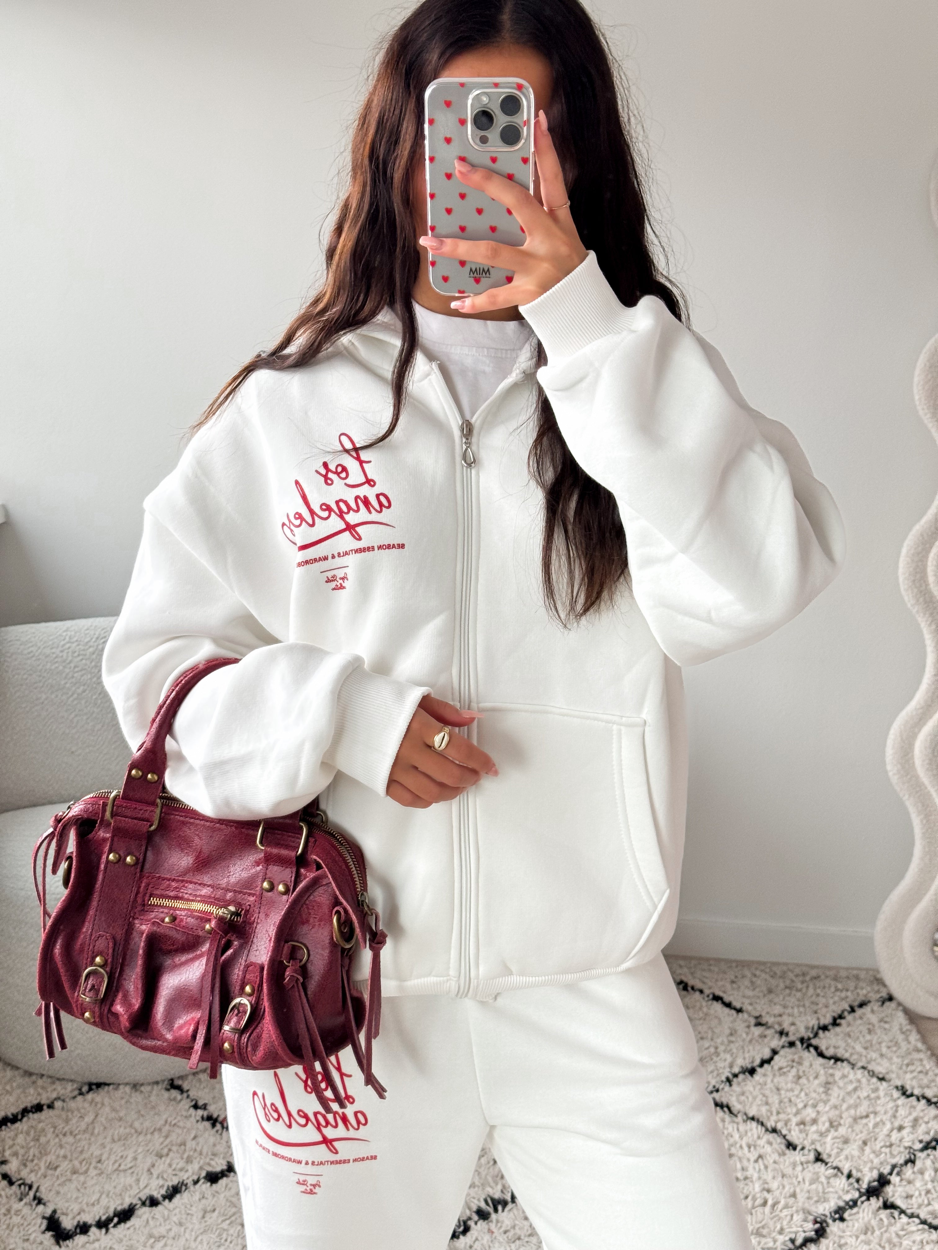 Serene Cove™ | Kaya jogger set white