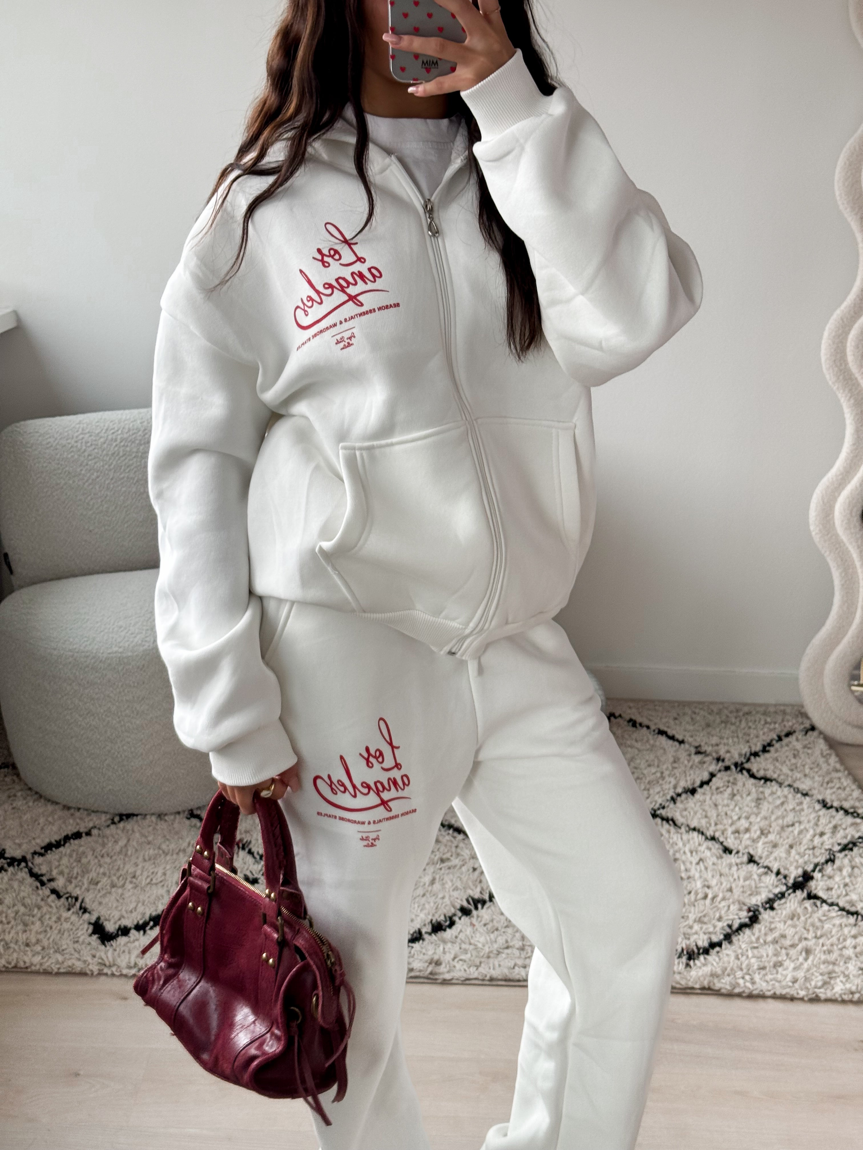 Serene Cove™ | Kaya jogger set white