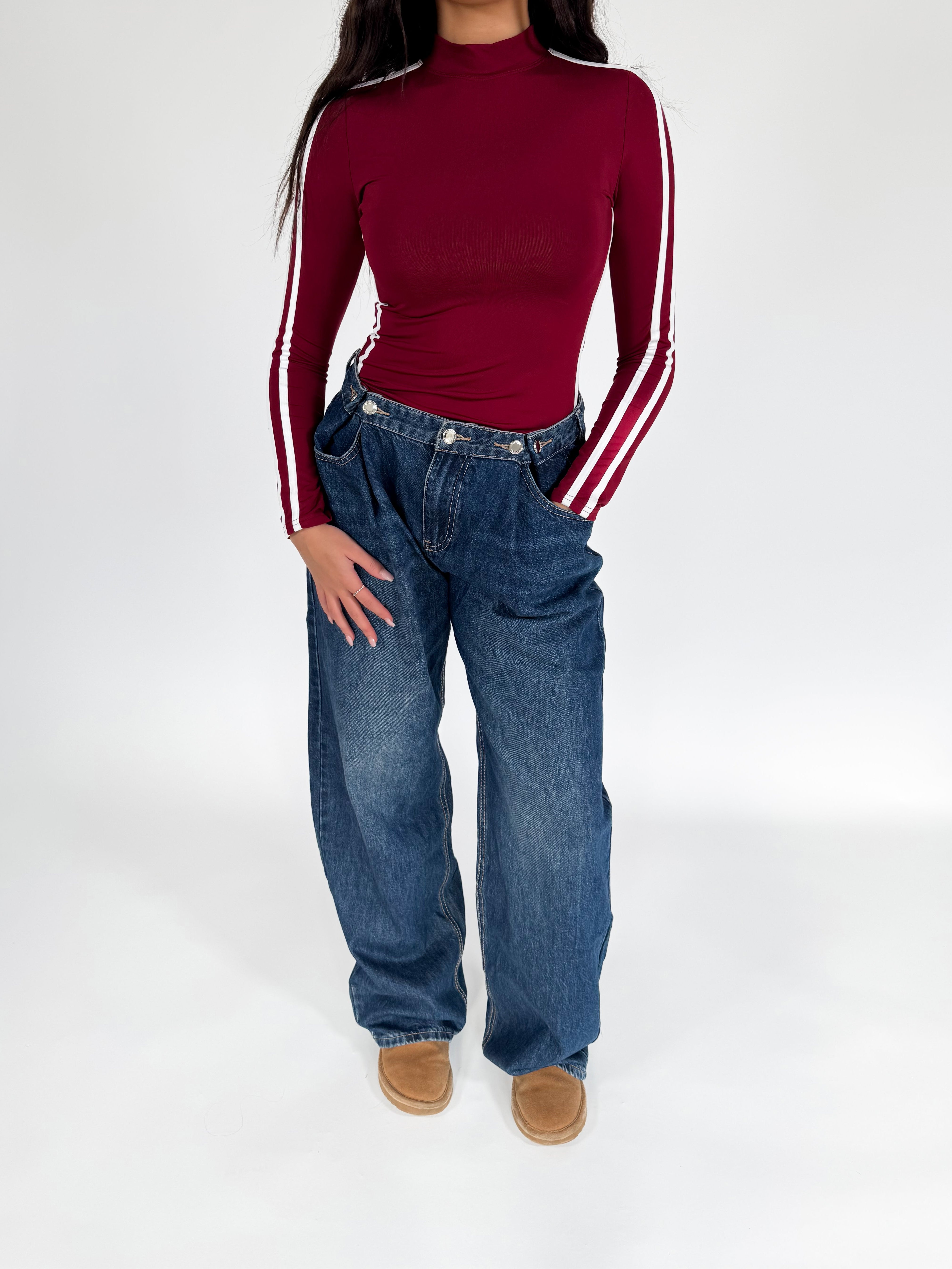 Serene Cove™ | Molly extra wide jeans dark denim