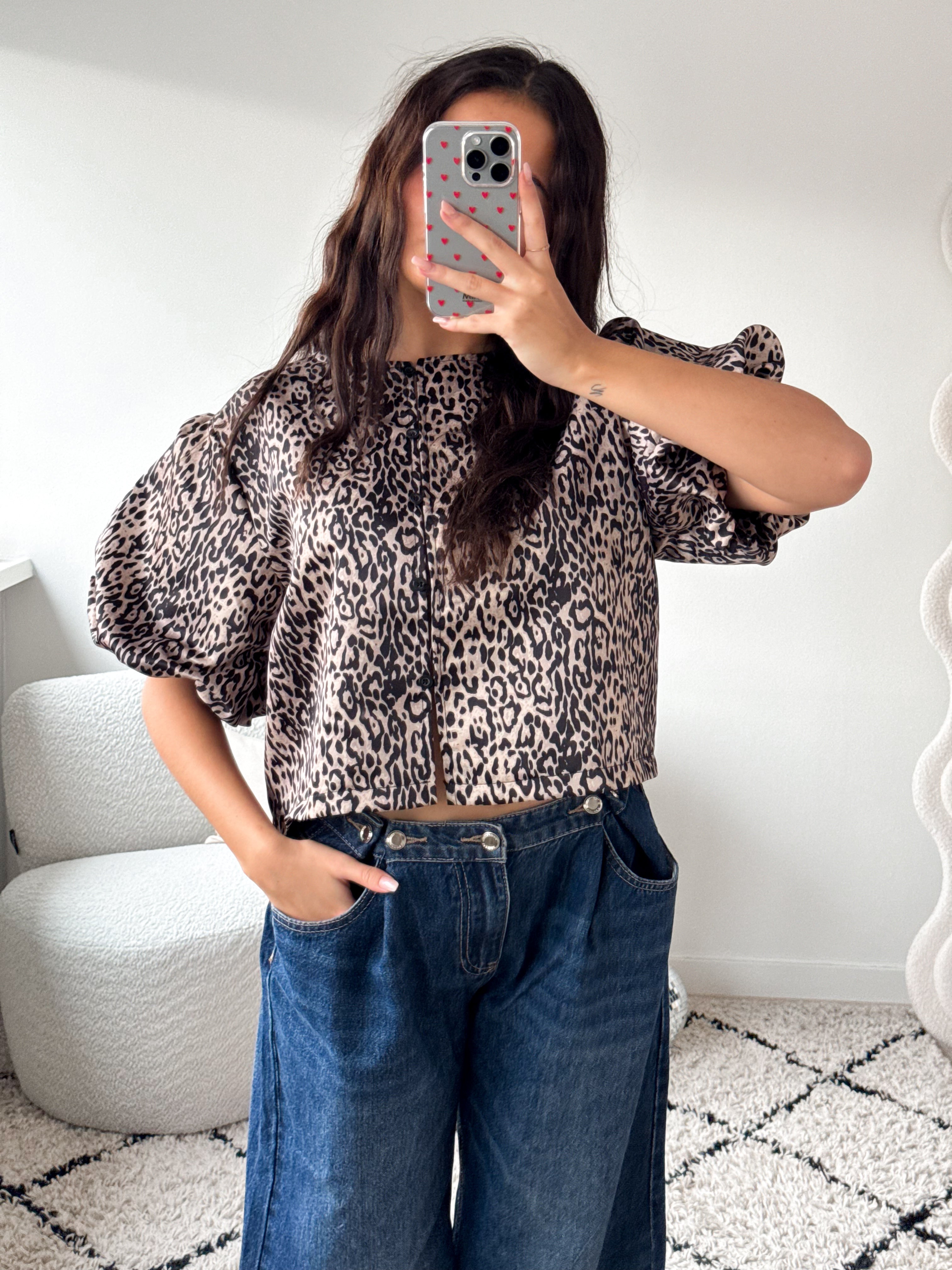 Serene Cove™ | Leena top leopard