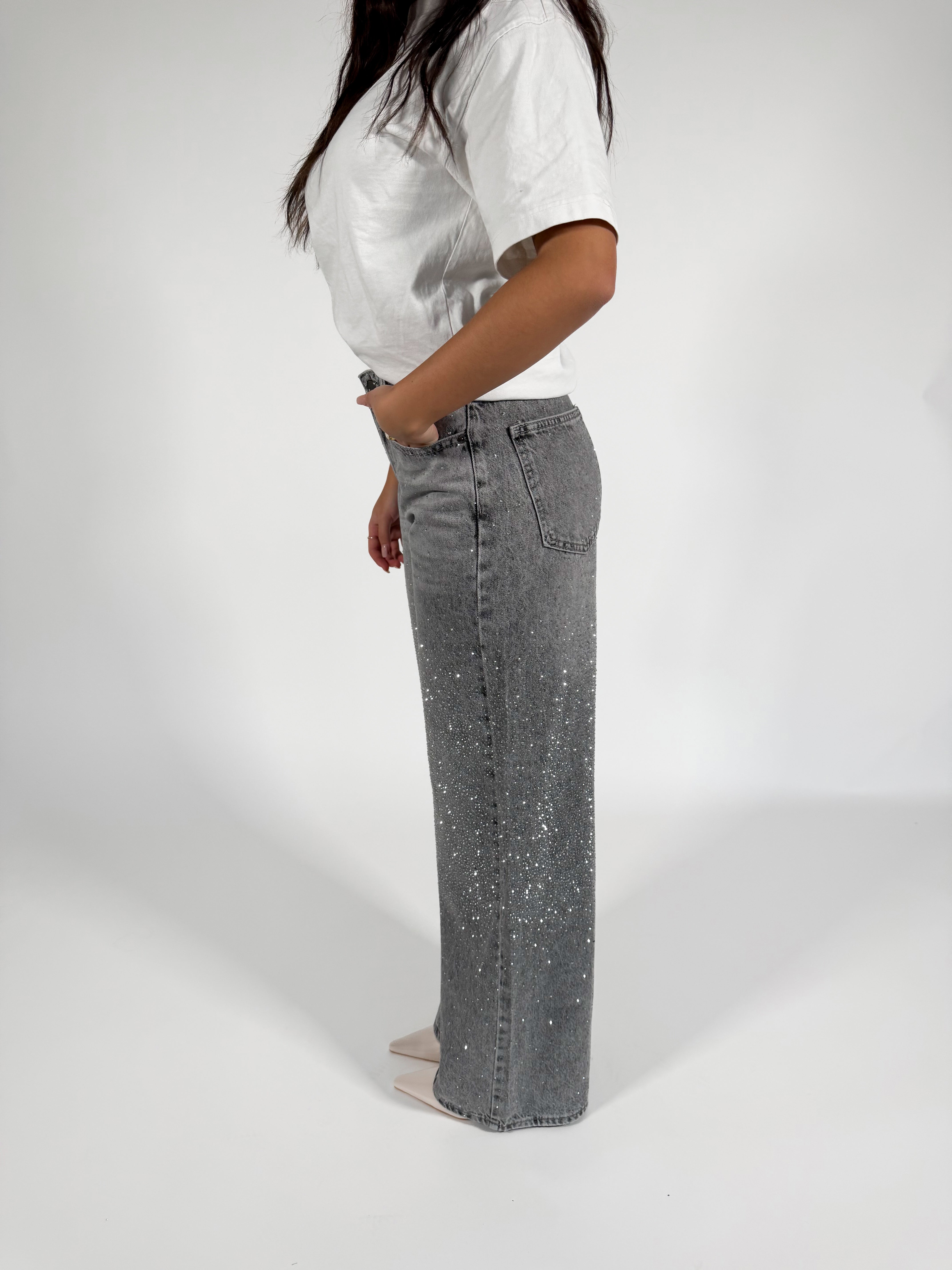 Serene Cove™ | Sophie wide jeans grey