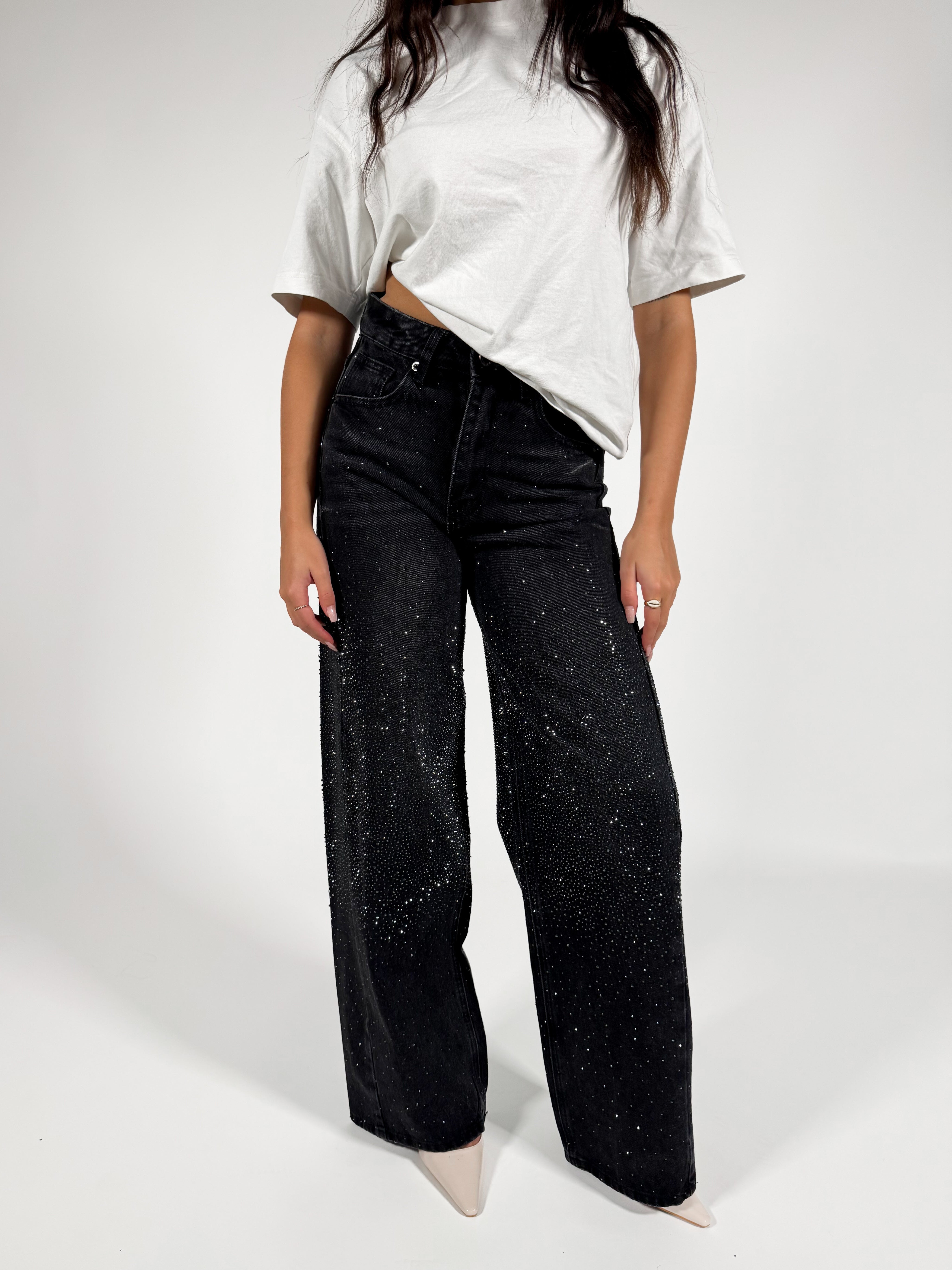 Serene Cove™ | Sophie wide jeans anthracite
