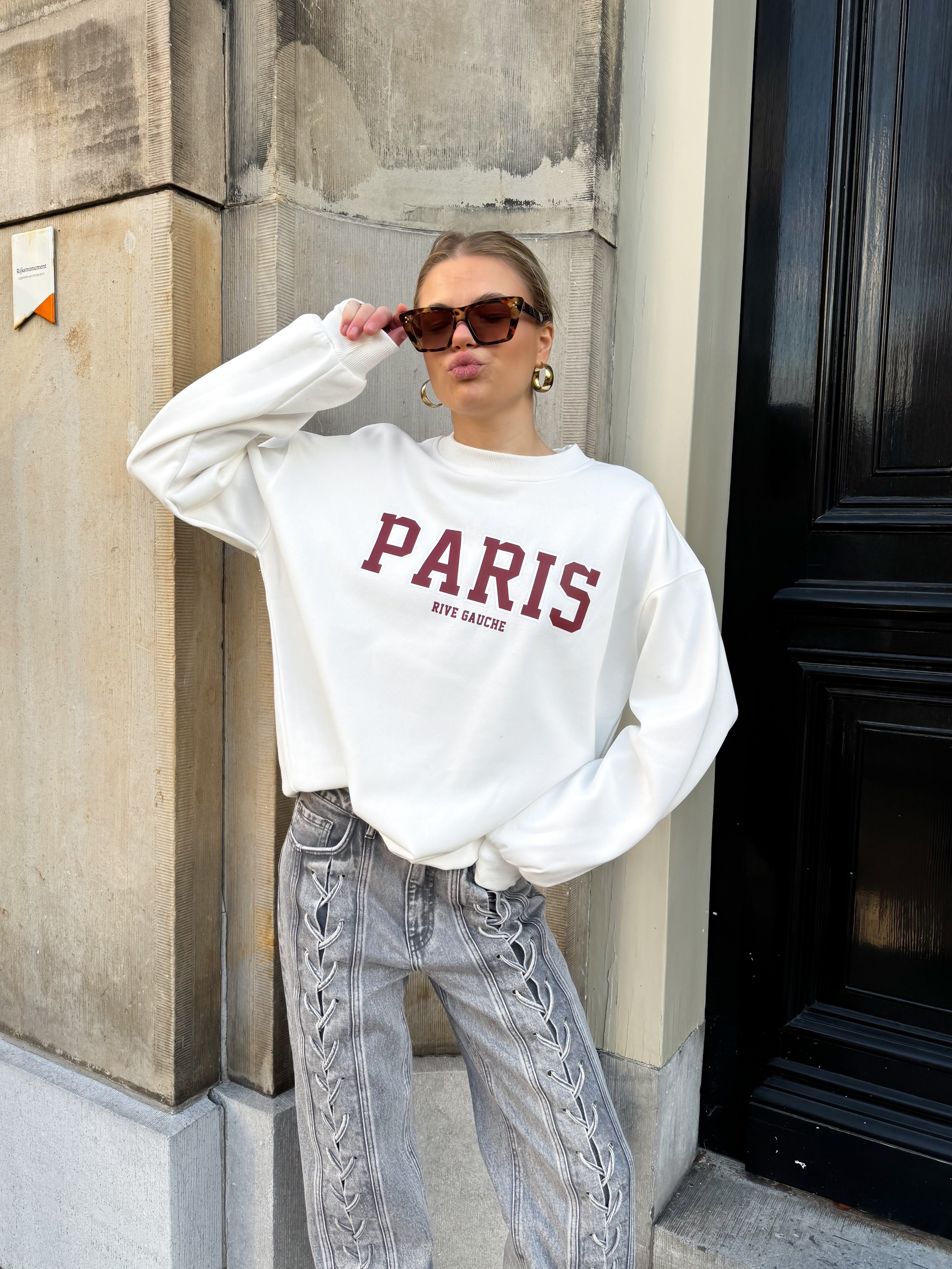 Serene Cove™ | Paris sweater white