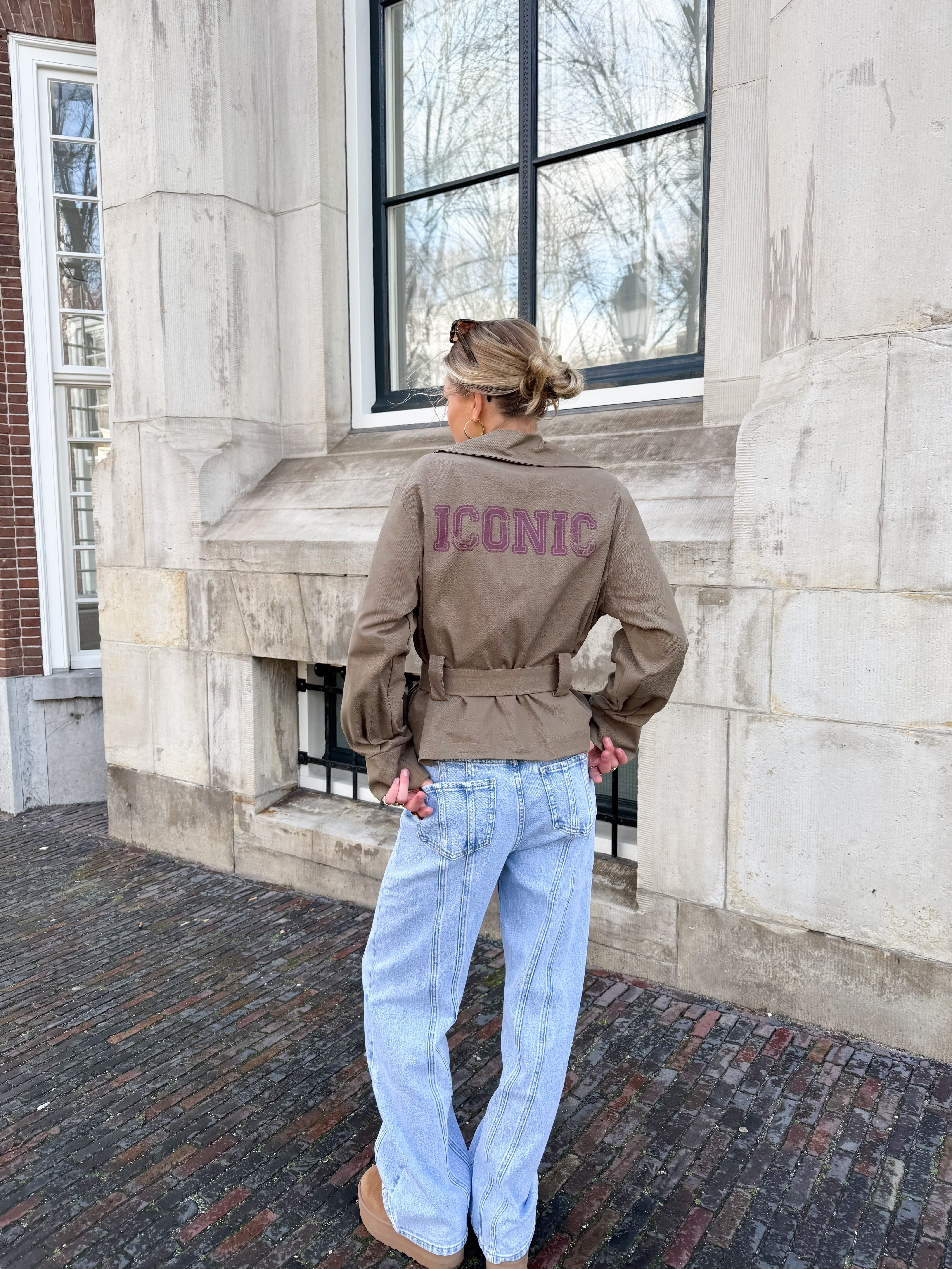 Serene Cove™ | Mandy cropped trenchcoat