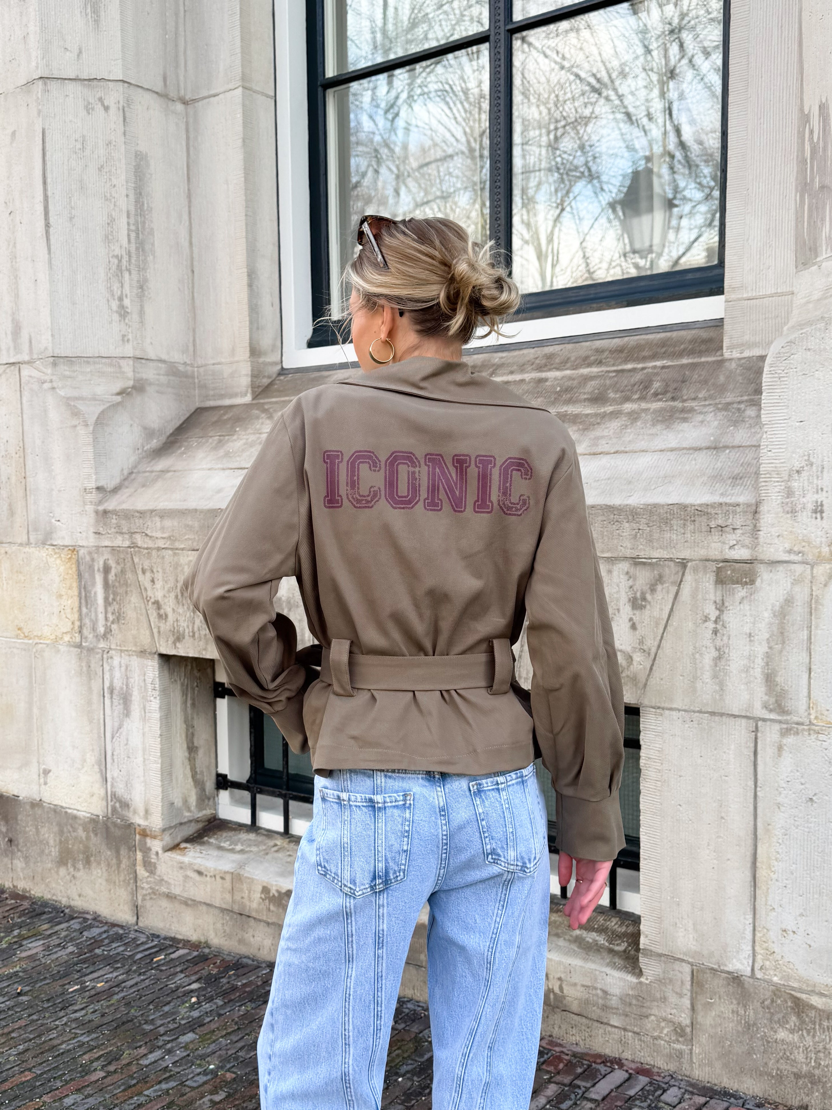 Serene Cove™ | Mandy cropped trenchcoat
