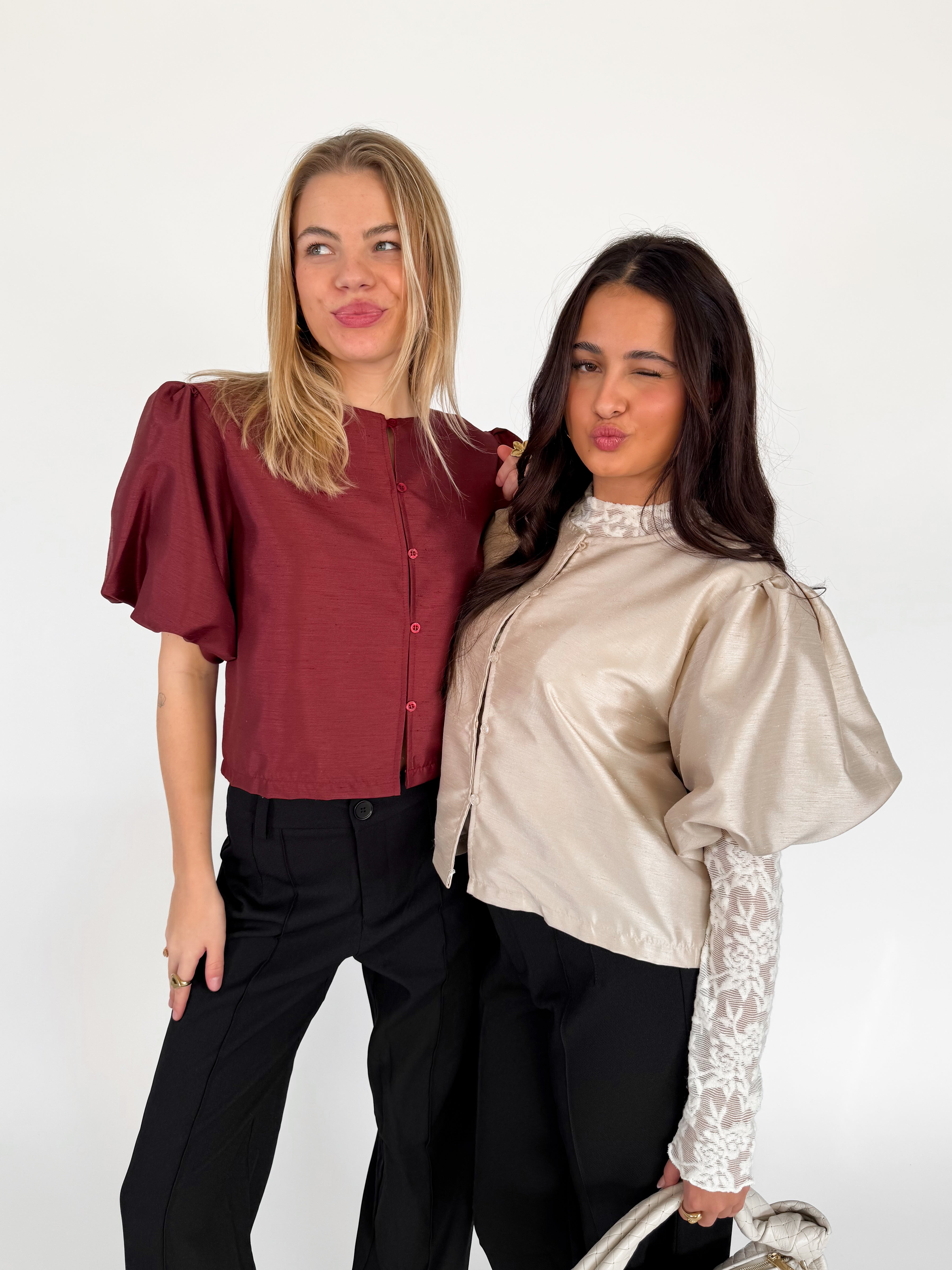 Serene Cove™ | Leena top bordeaux