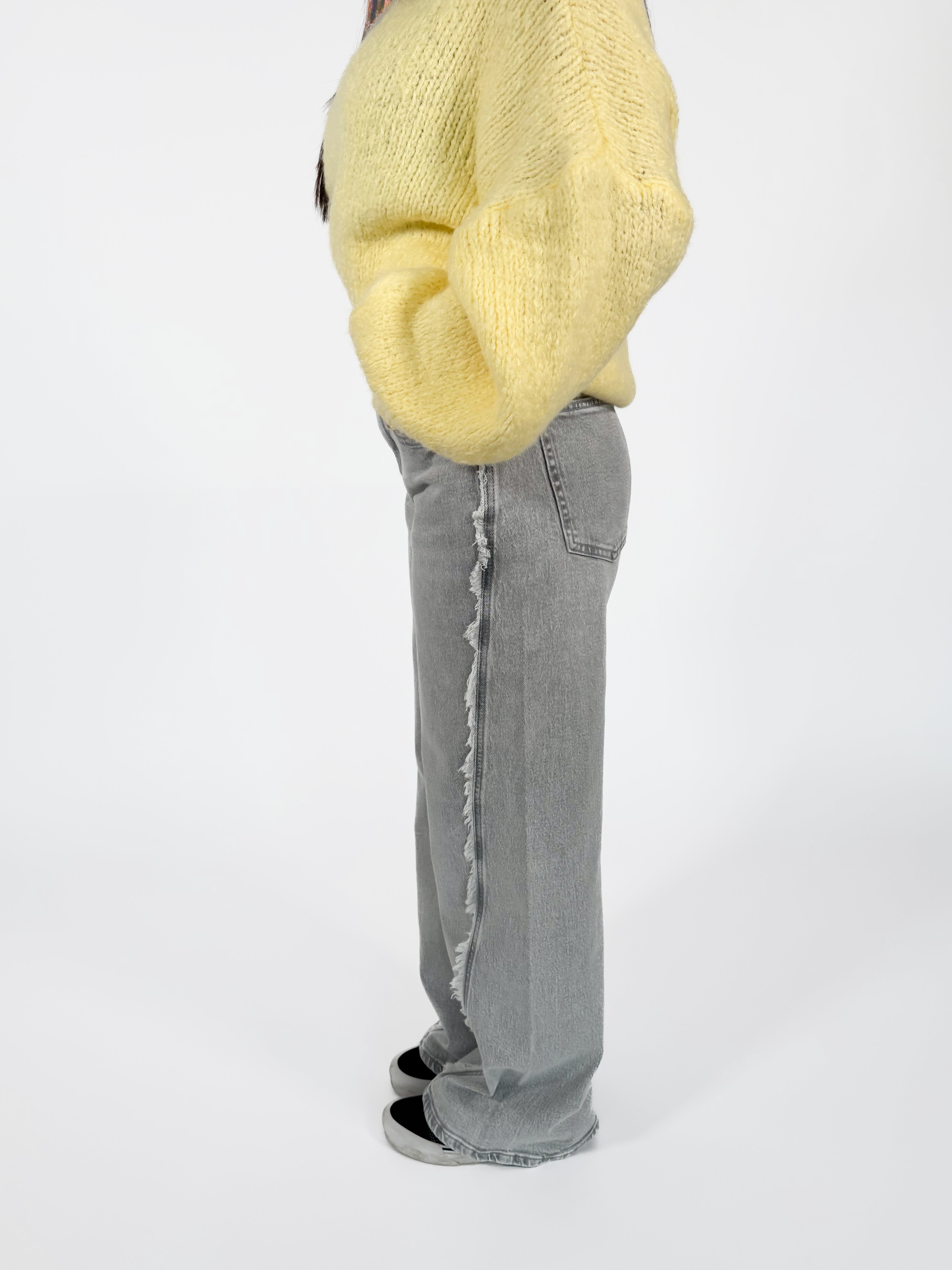 Serene Cove™ | Stretch - Noor wide jeans light grey