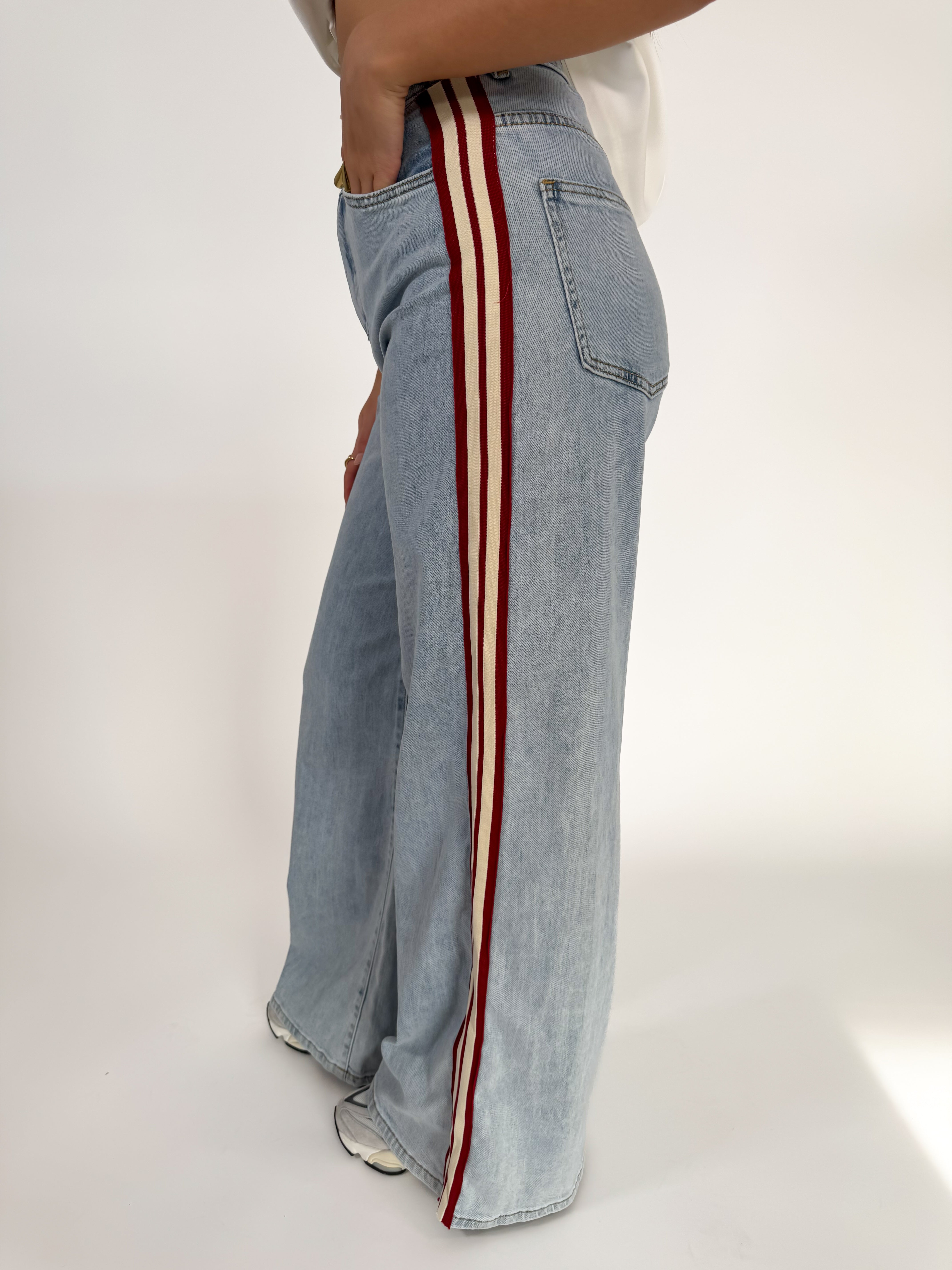 Serene Cove™ | Stretch - Marit wide jeans light denim