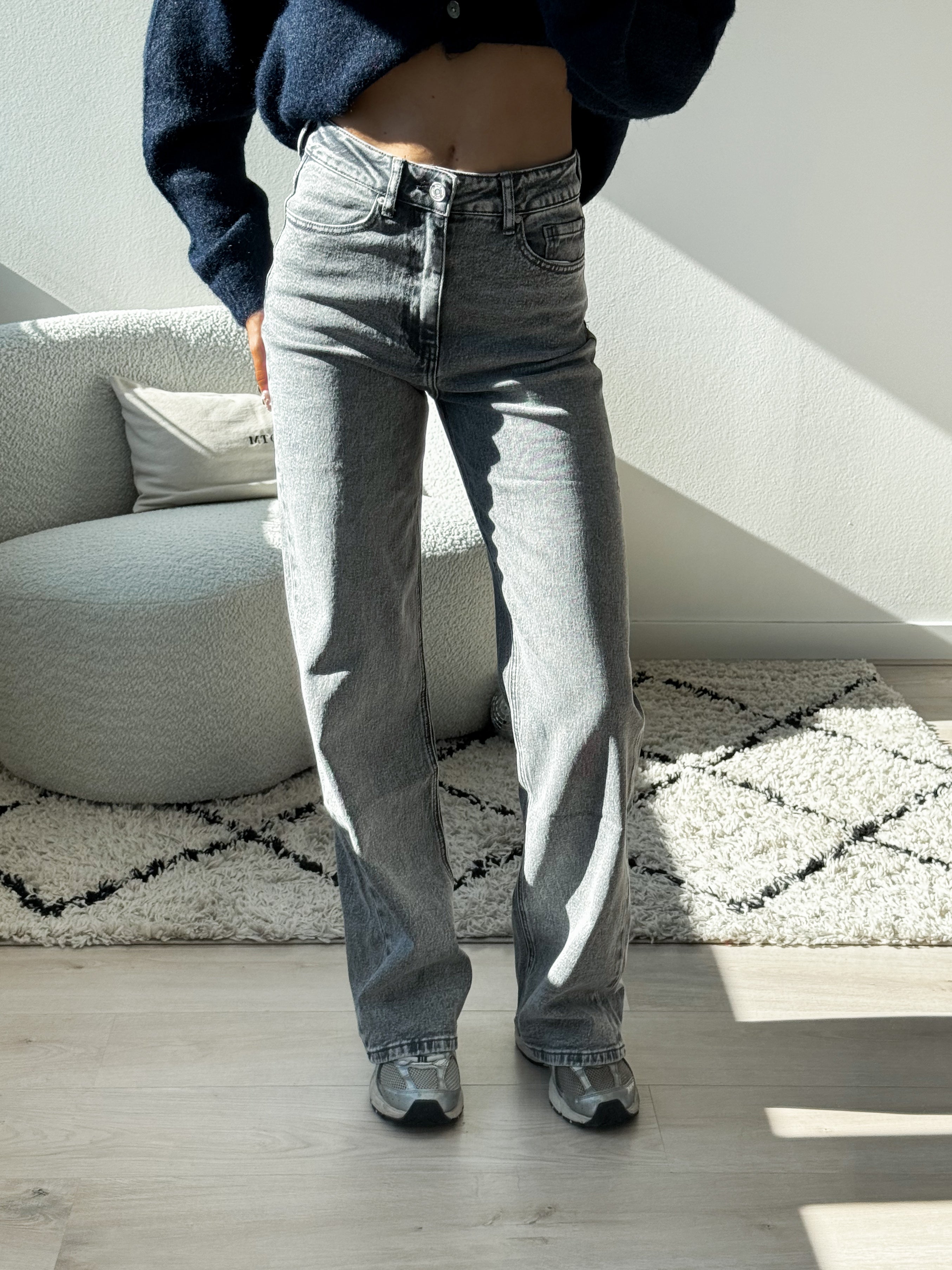 Serene Cove™ | Tall - Stretch - Maud wide leg jeans grey