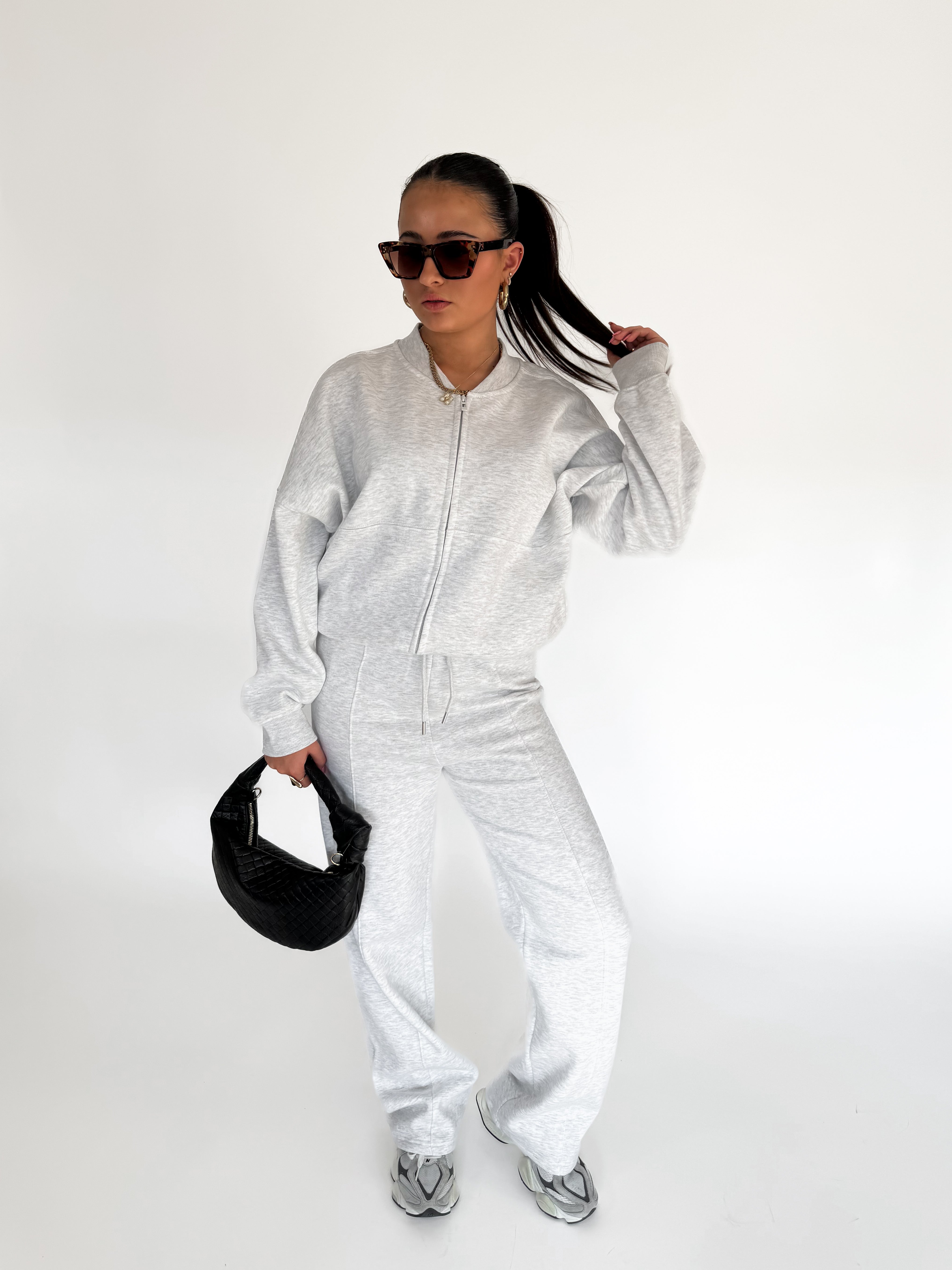 Serene Cove™ | Cindy jogger set melange grey