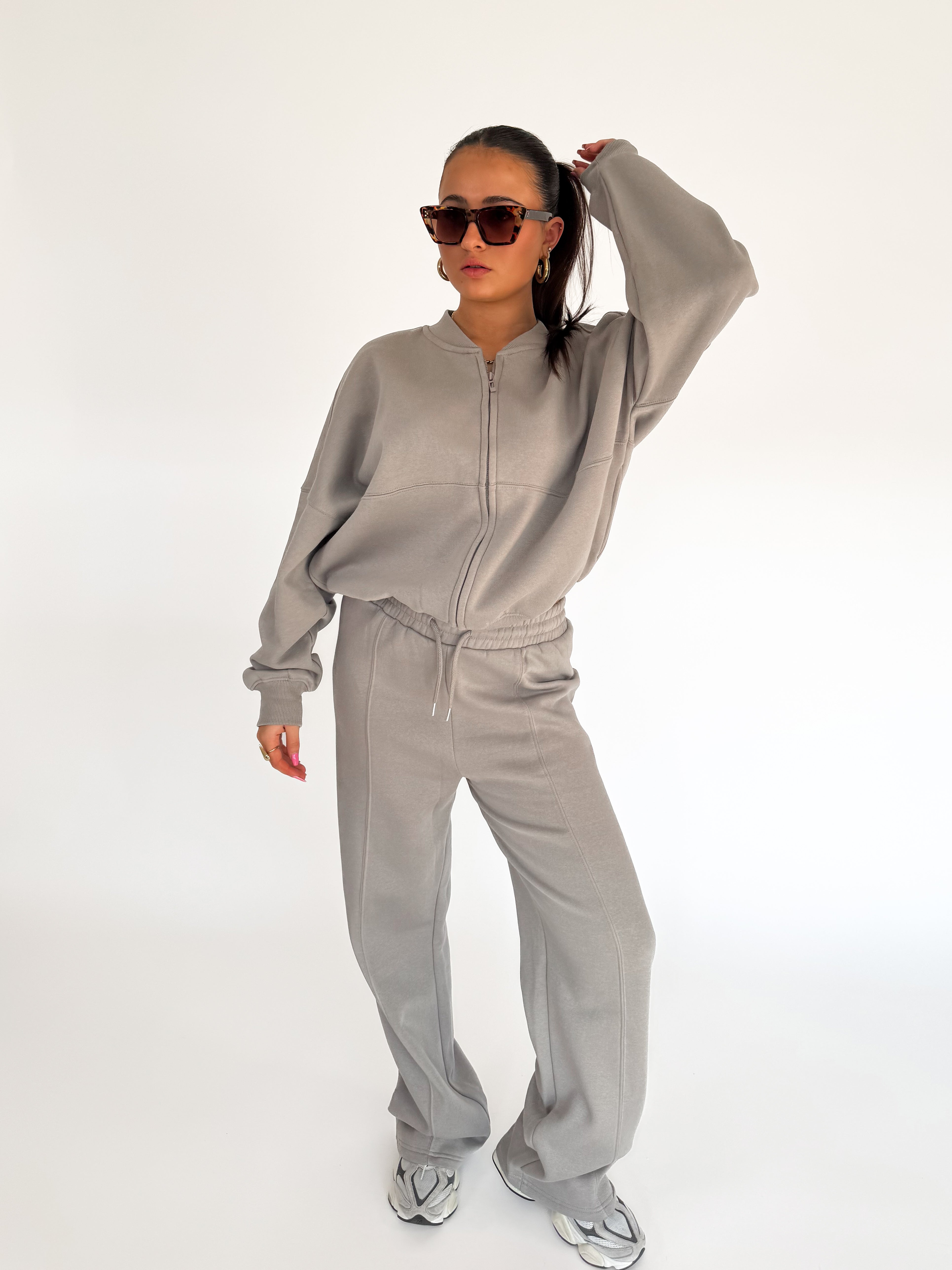 Serene Cove™ | Cindy jogger set dove grey