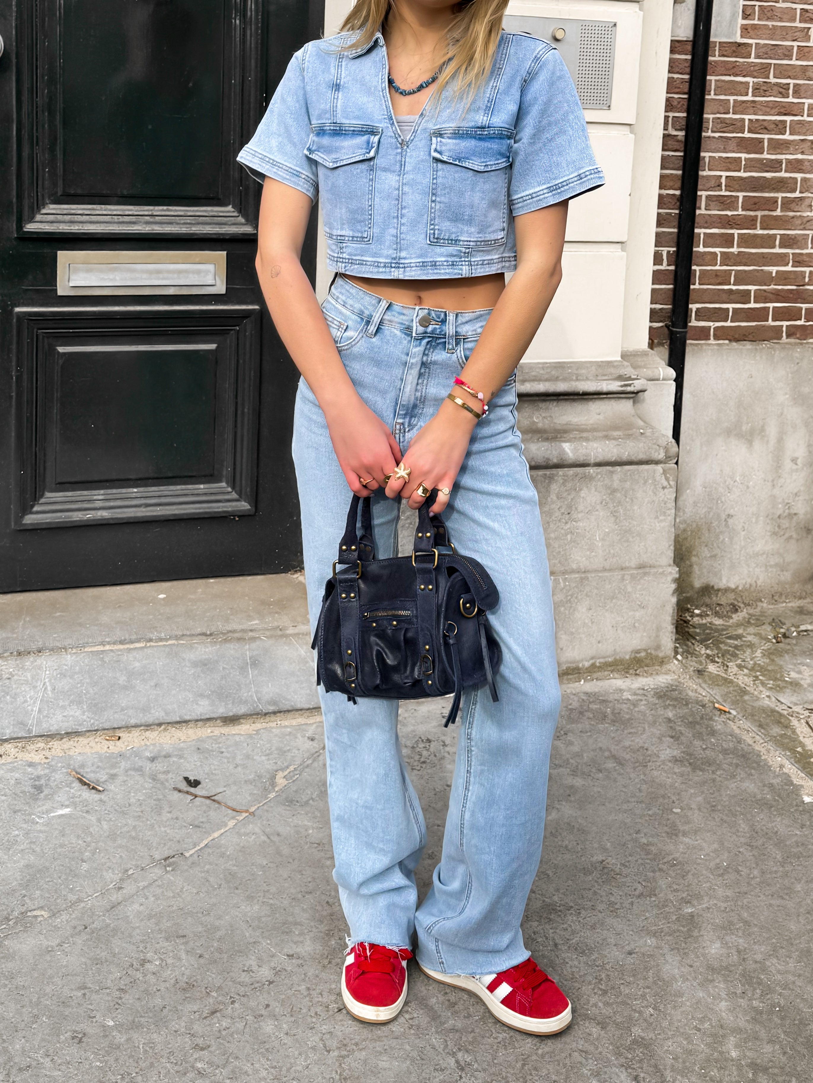 Serene Cove™ | Tall - Stretch - Loes wide jeans light denim