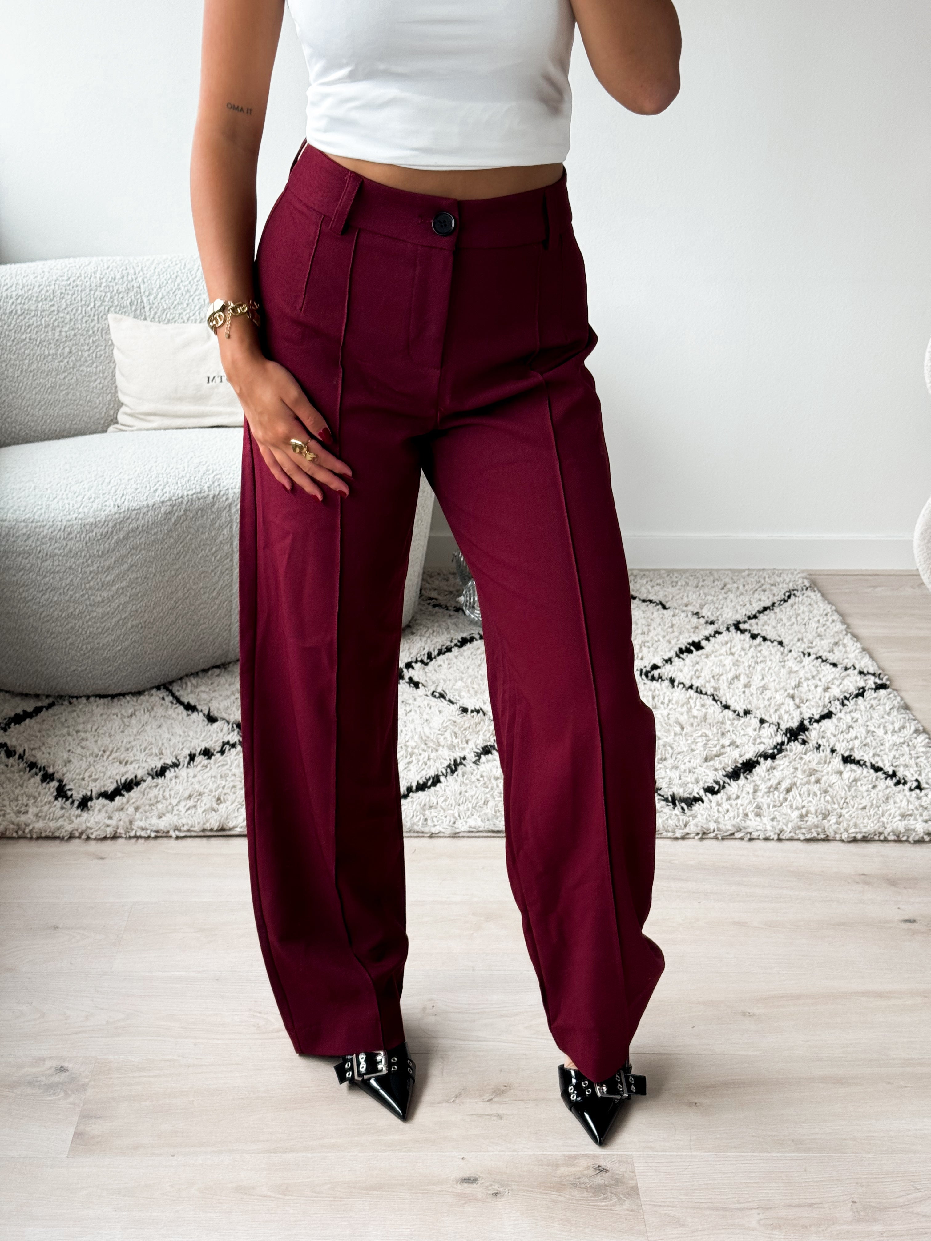 Serene Cove™ | Elina pantalon bordeaux
